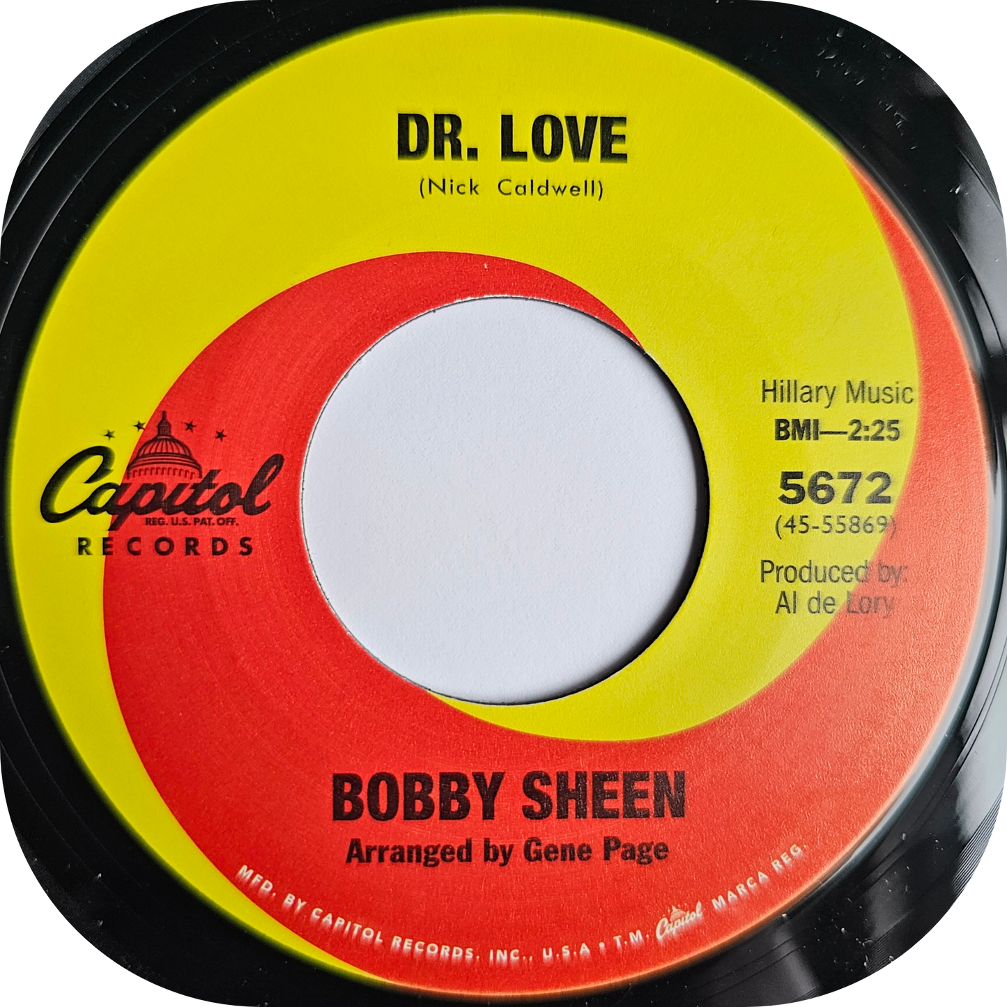 Bobby Sheen - Dr Love - Capitol