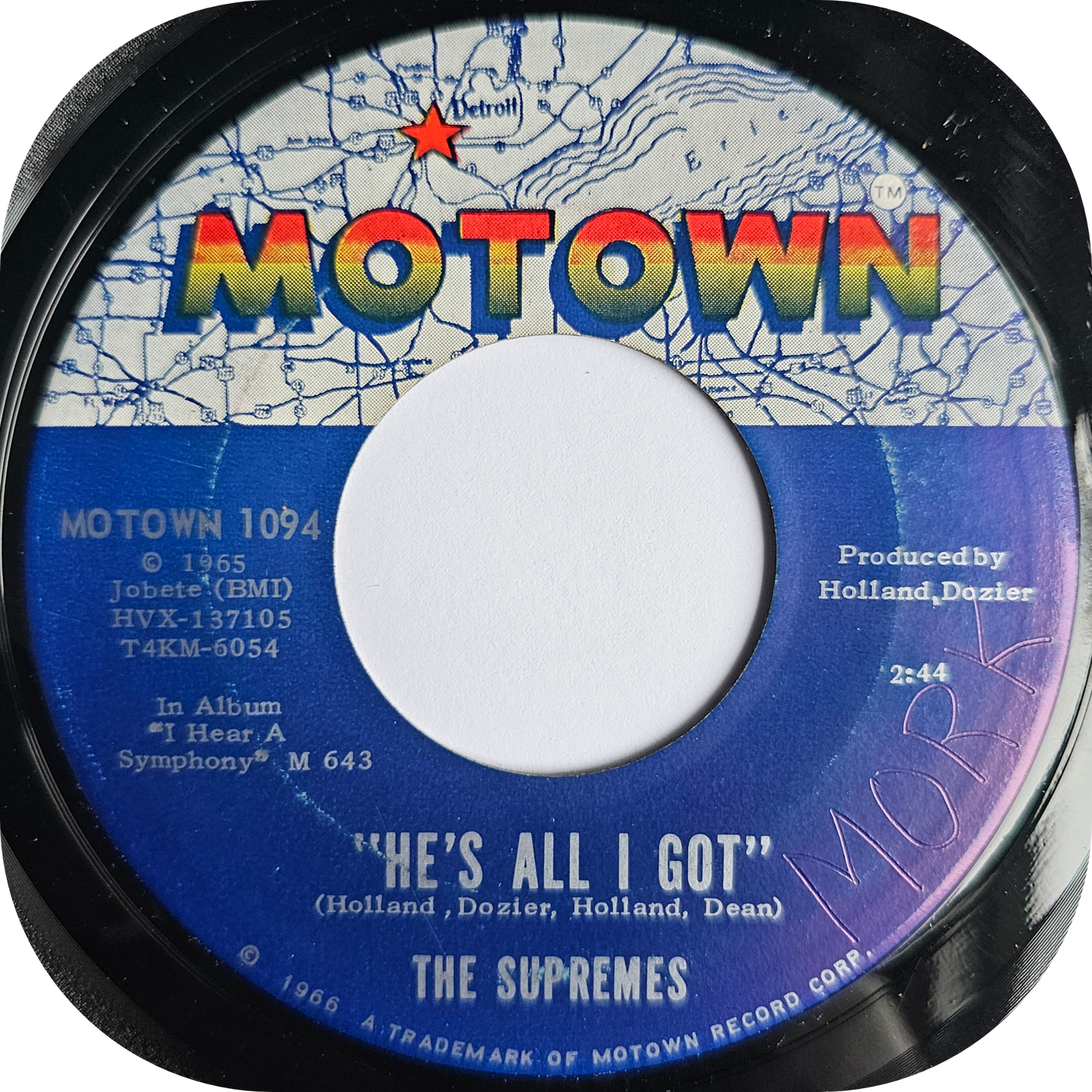 Supremes, The - Love Is Like An Itching In My Heart - Motown