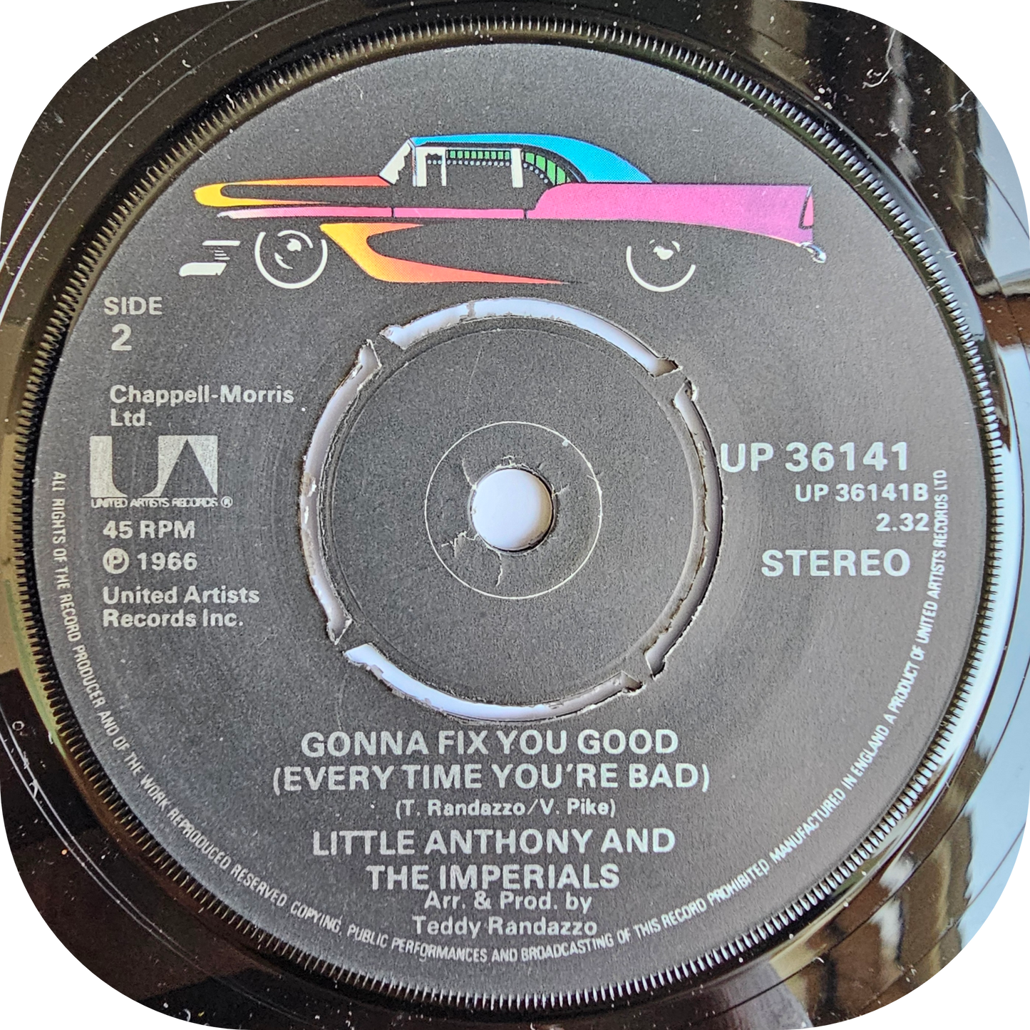 Little Anthony - Better Use Your Head - United Artists
