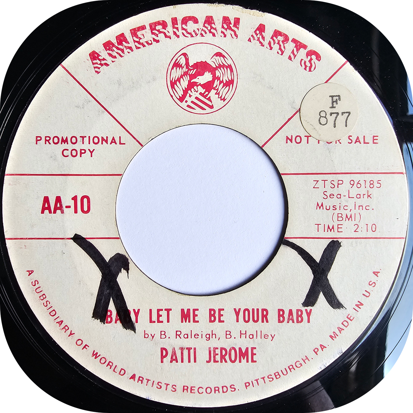 Patti Jerome - No More Tears - American Arts DEMO