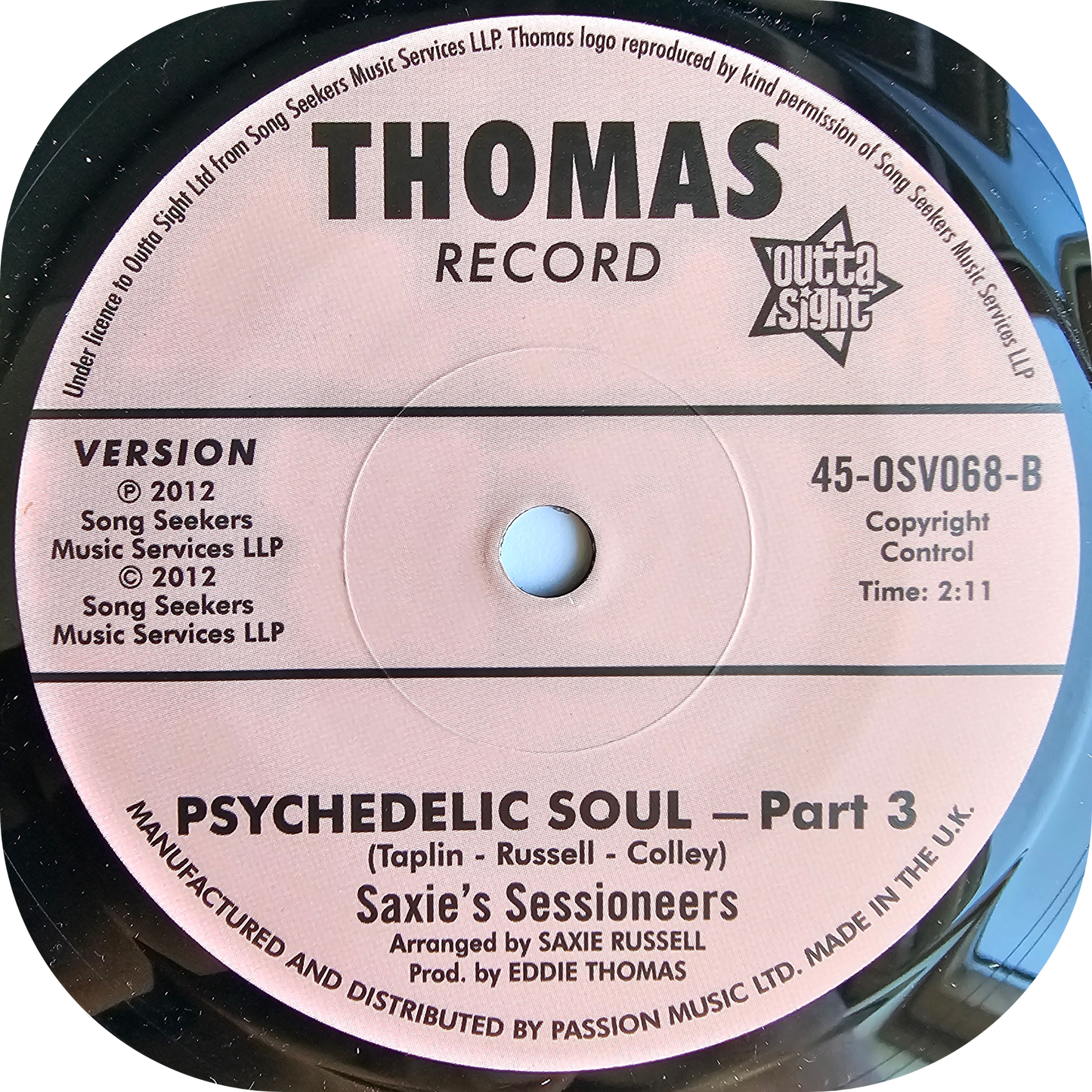 Saxie Russell - Psychedelic Soul - Thomas