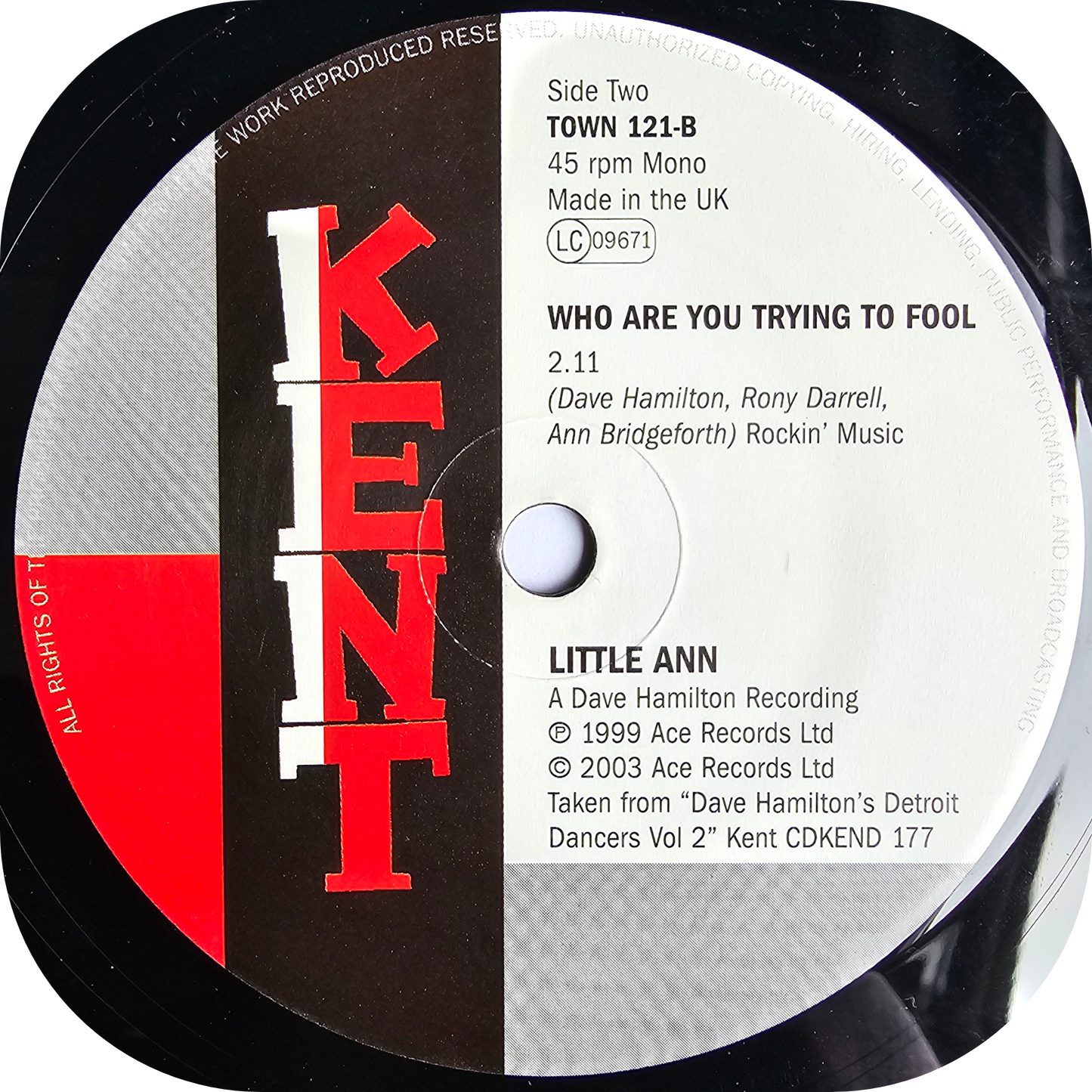 Little Ann - What Should I Do - Kent