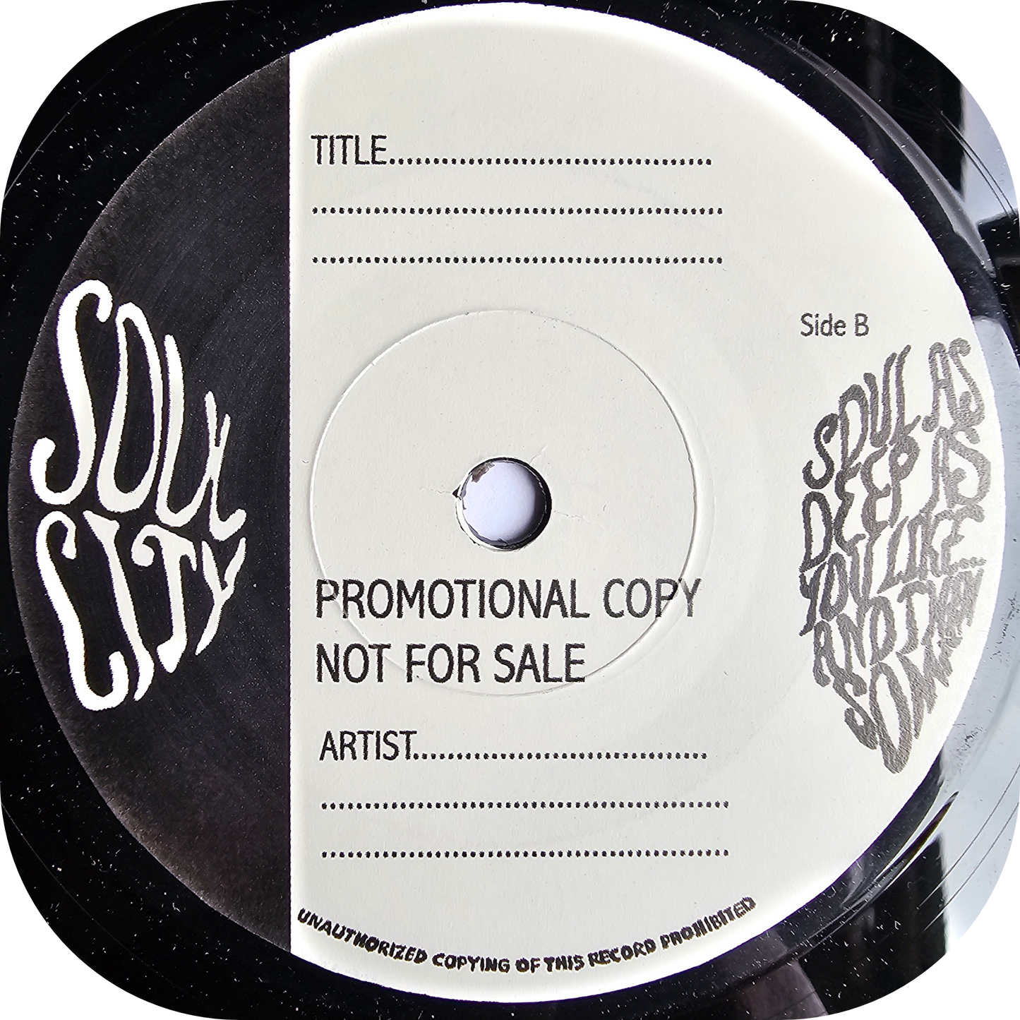 Billy Woods - Let Me Make You Happy - Soul City TEST PRESS
