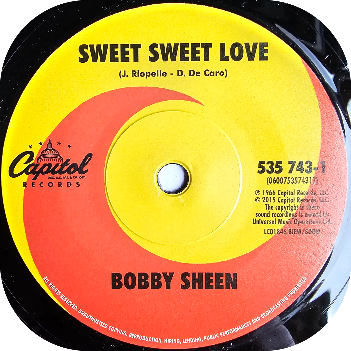 Bobby Paris - I Walked Away - Capitol