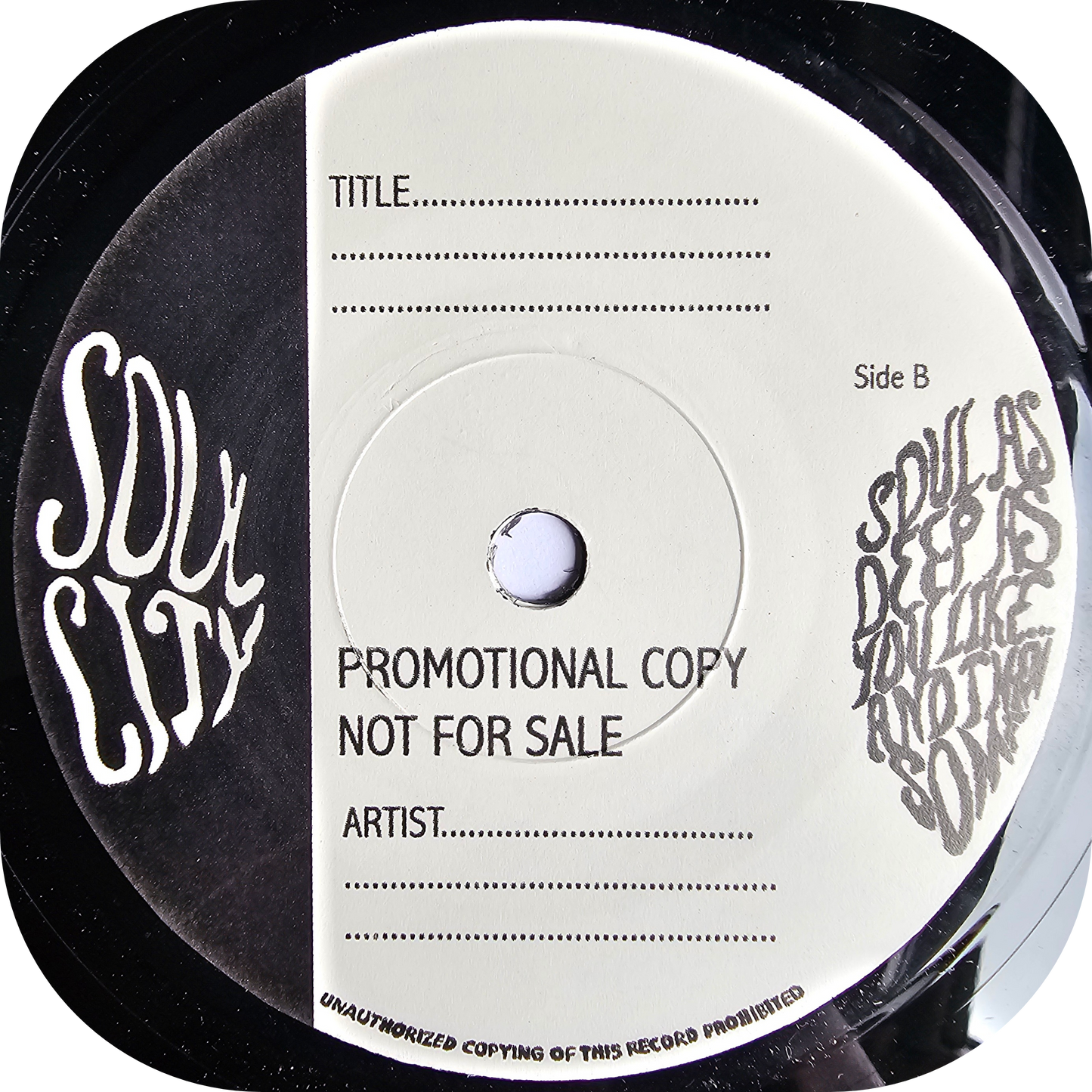 Lynn Vernado - Second Hand Love - Soul City TEST PRESS