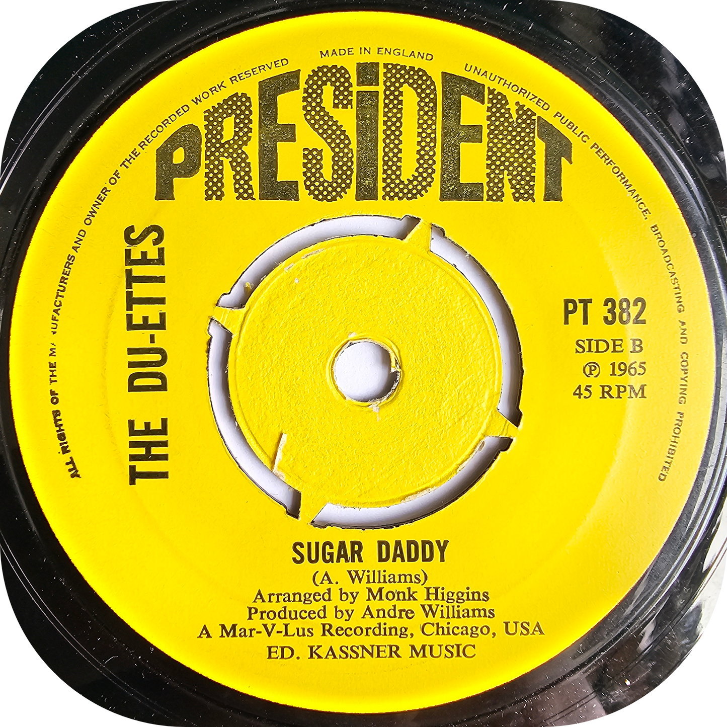 Du-ettes, The - Every Beat Of My Heart - President