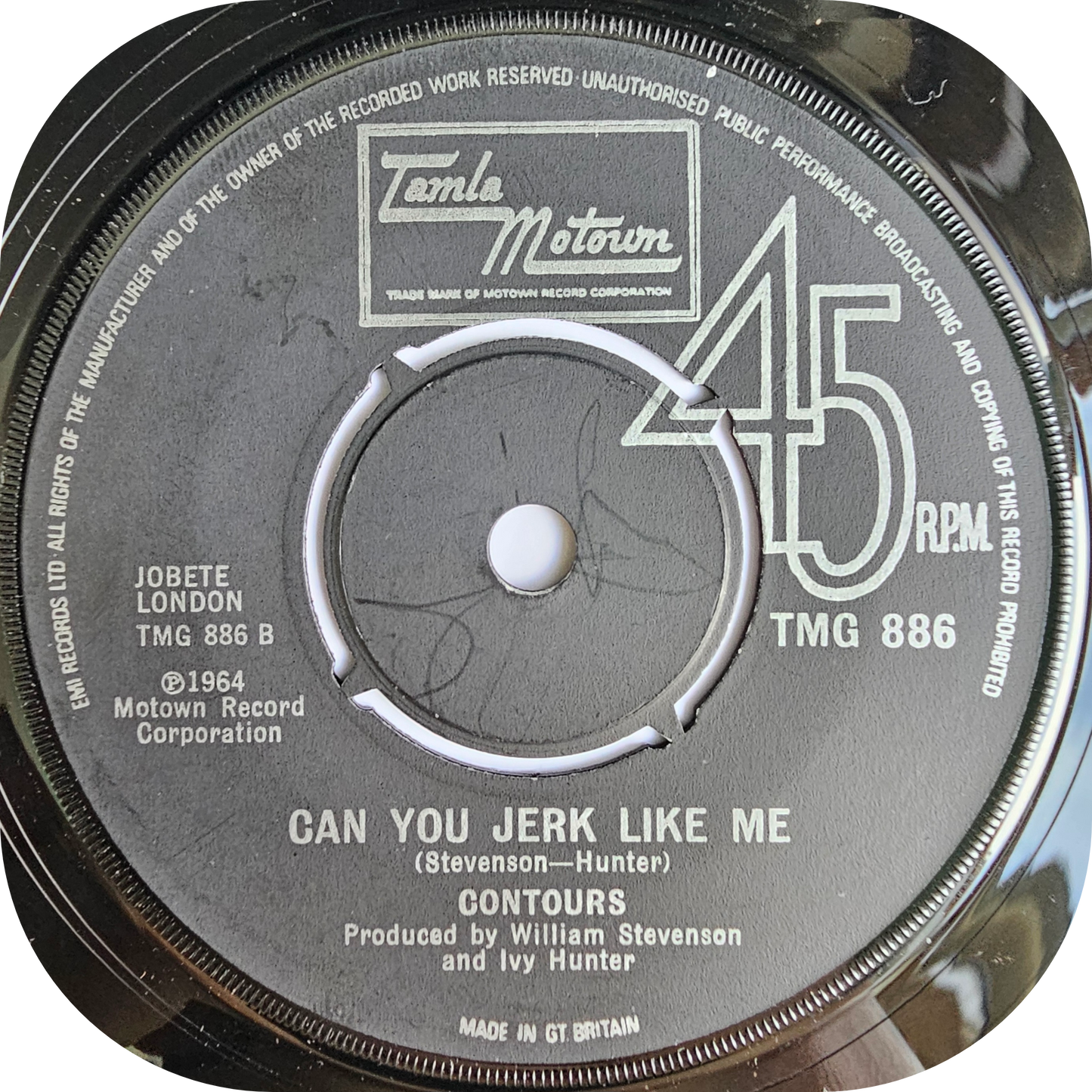 Contours - Baby Hit And Run - Tamla Motown