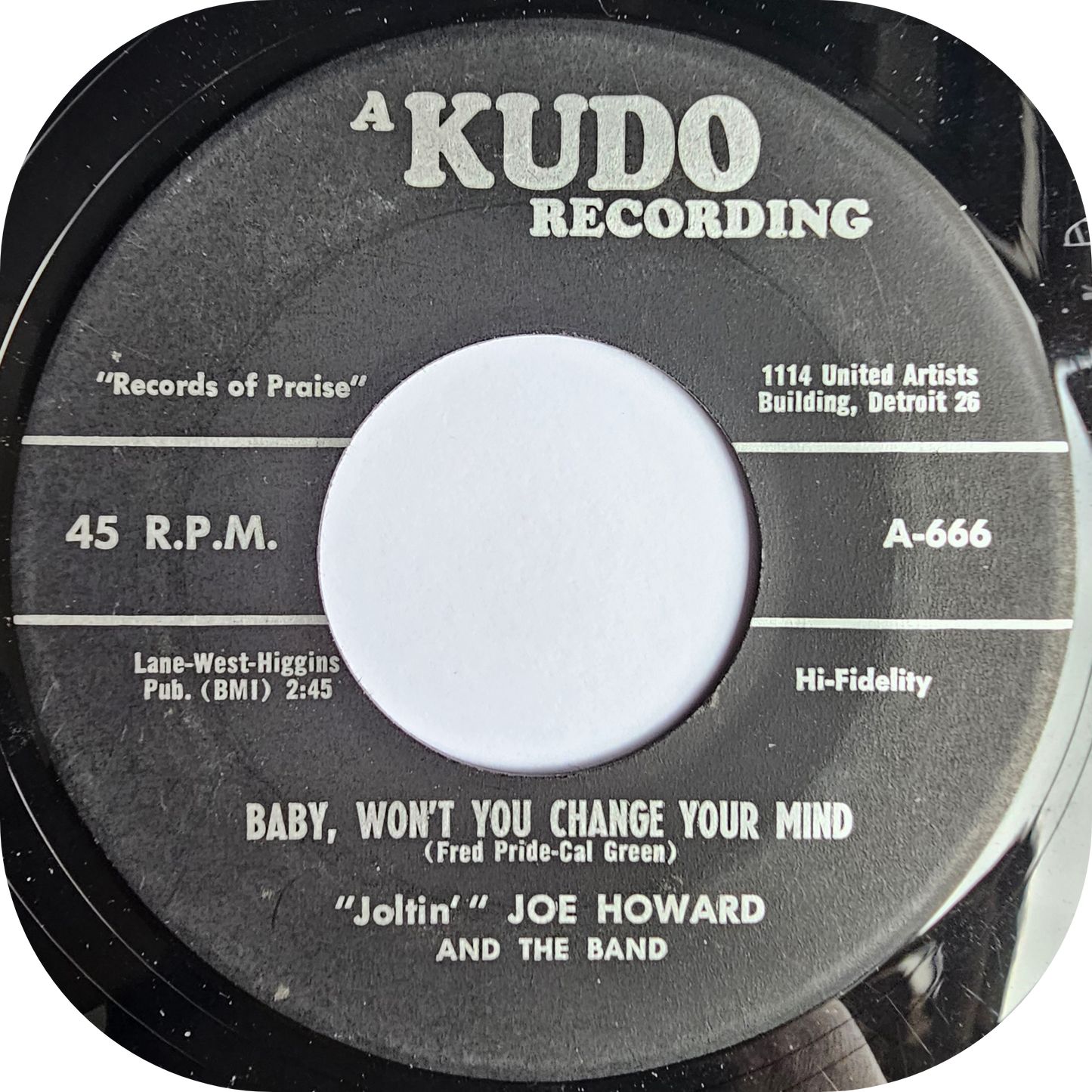 'Joltin' Joe Howard - Searching For My Baby - Kudo