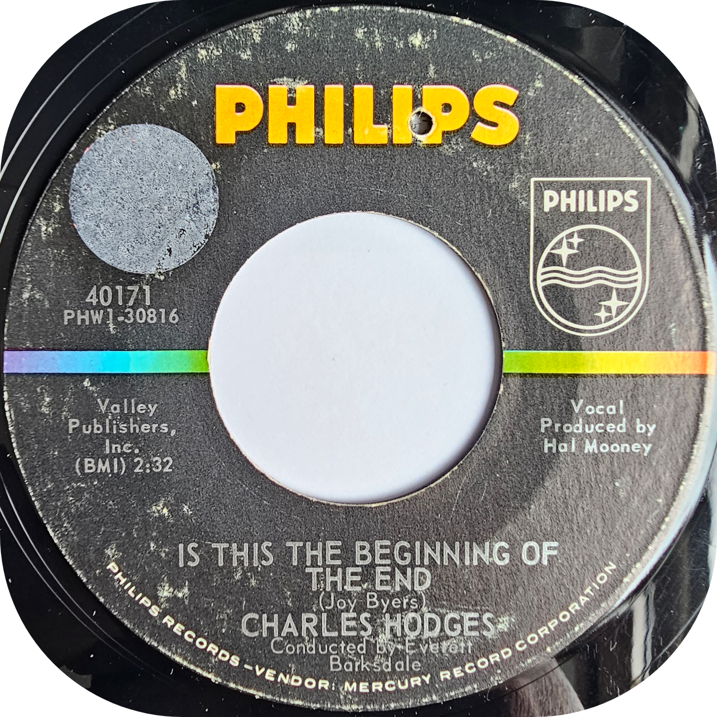 Charles Wright - I'll Never Go To A Party Again - Philips