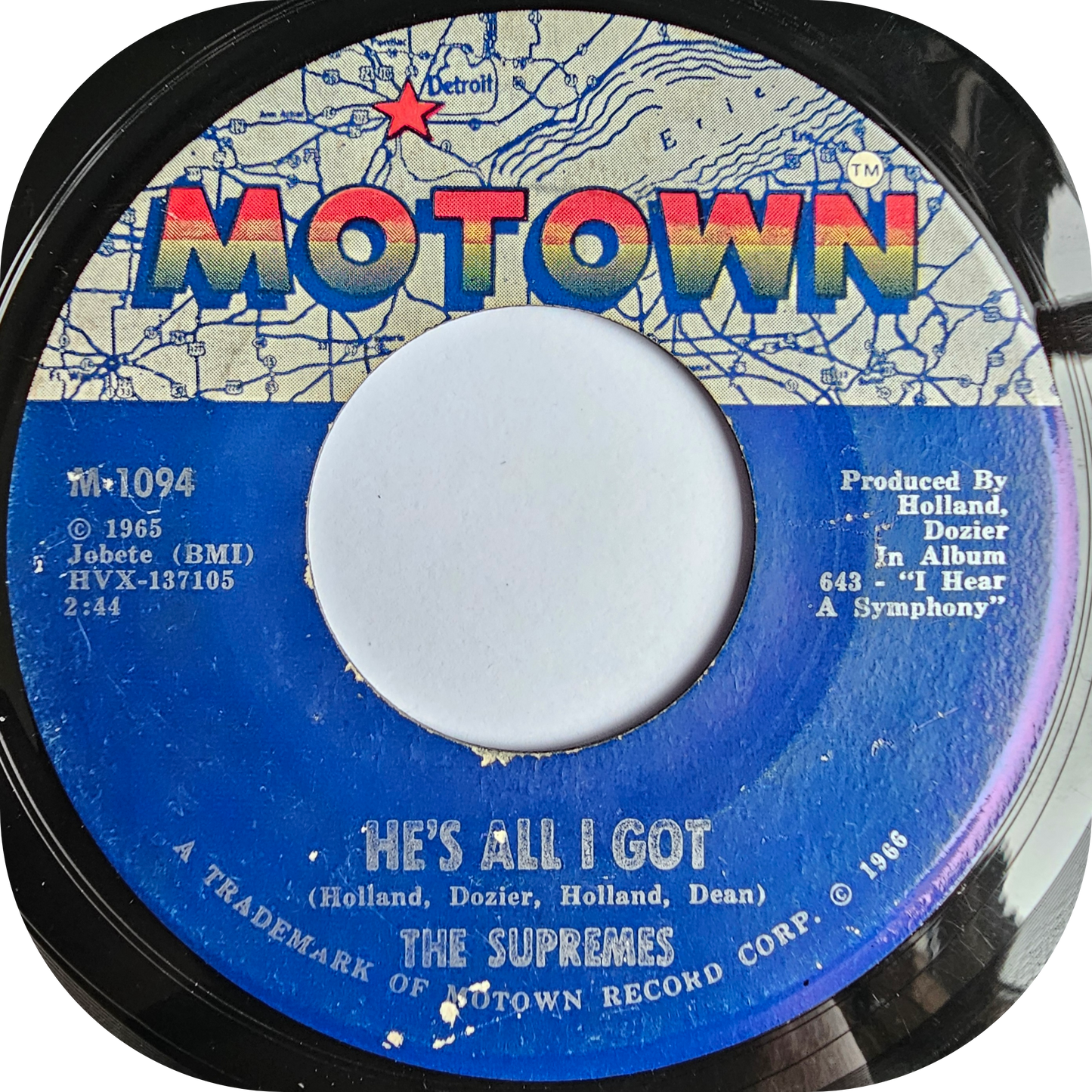 Supremes, The - Love Is Like And Itching In My Heart - Motown