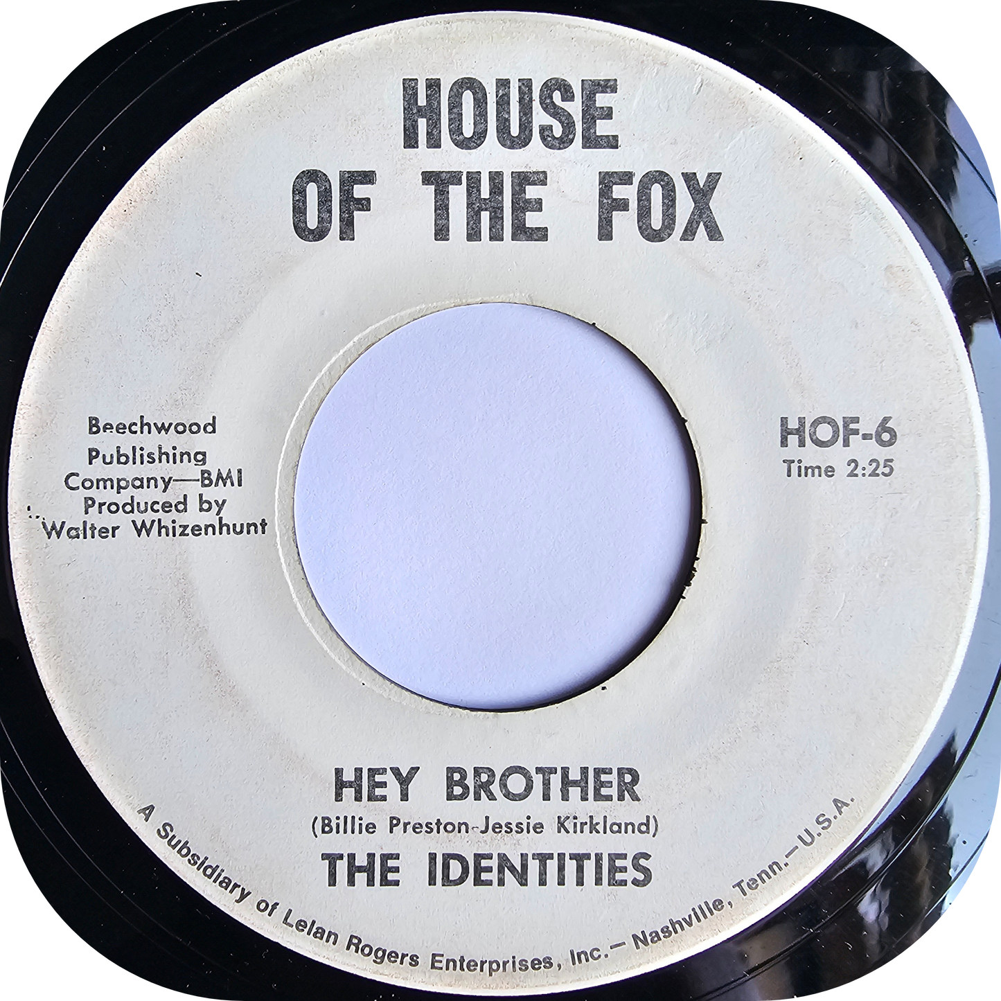 Identities, The - When Love Slips Away - House Of The Fox