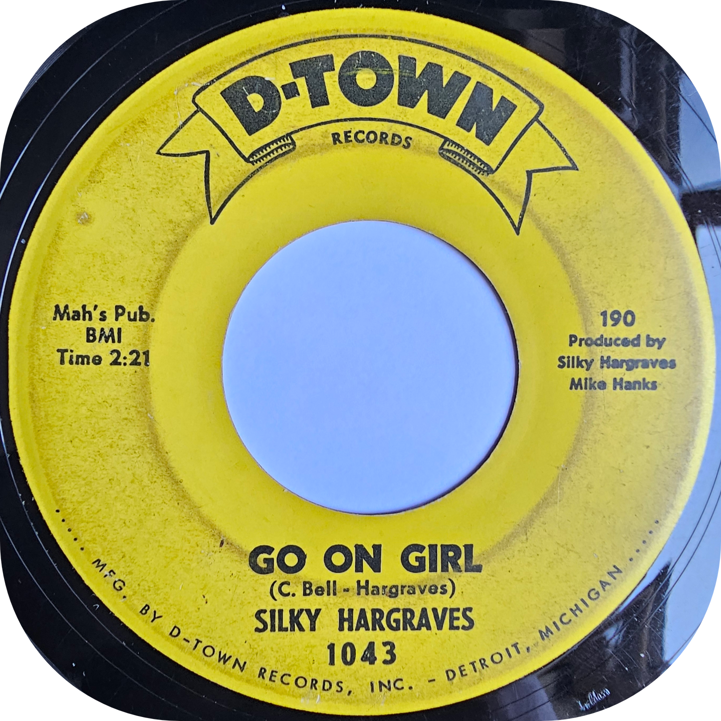 Silky Hargraves - Hurt By Love - D Town