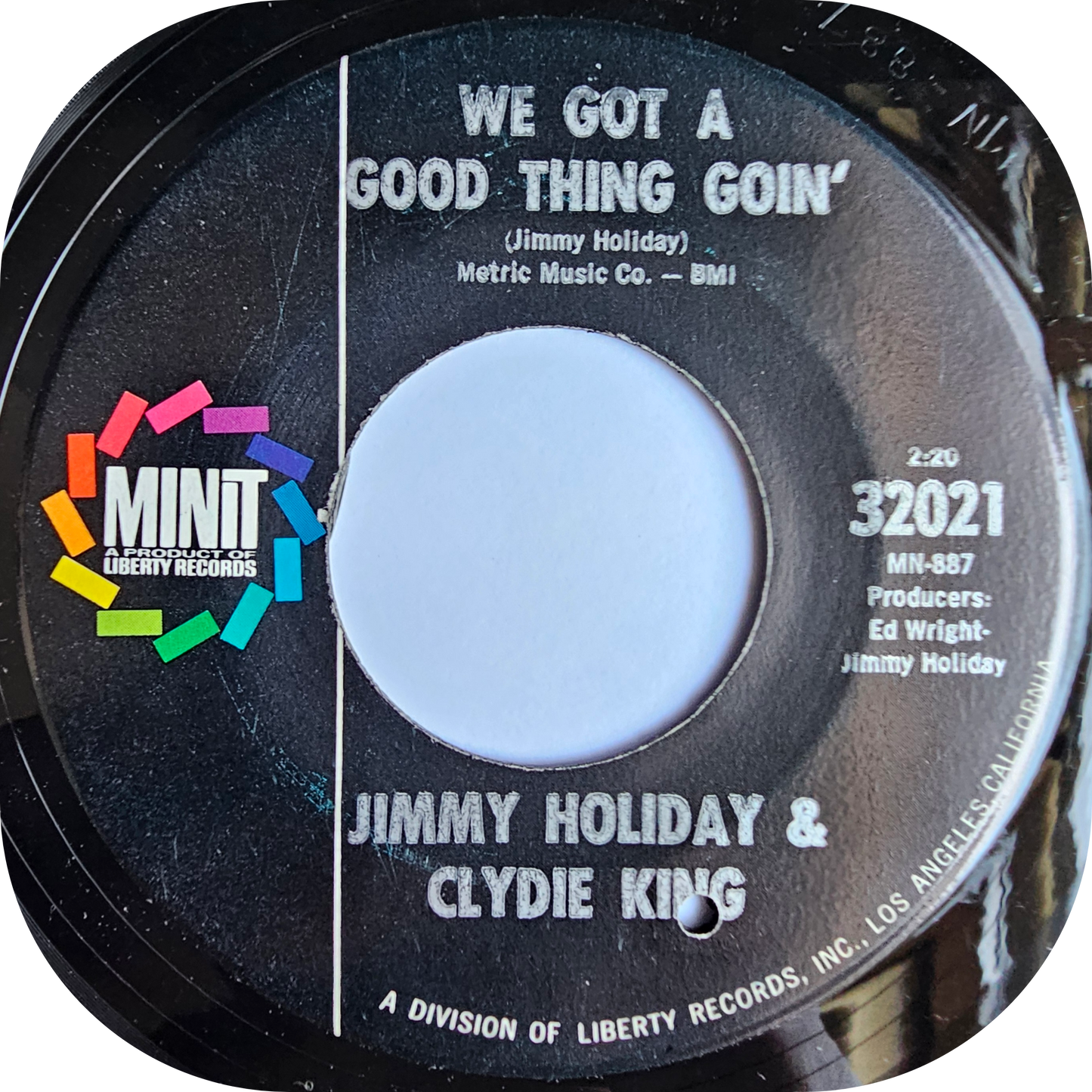 Jimmy Holiday & Cydie King - Ready, Willing And Able - Minit