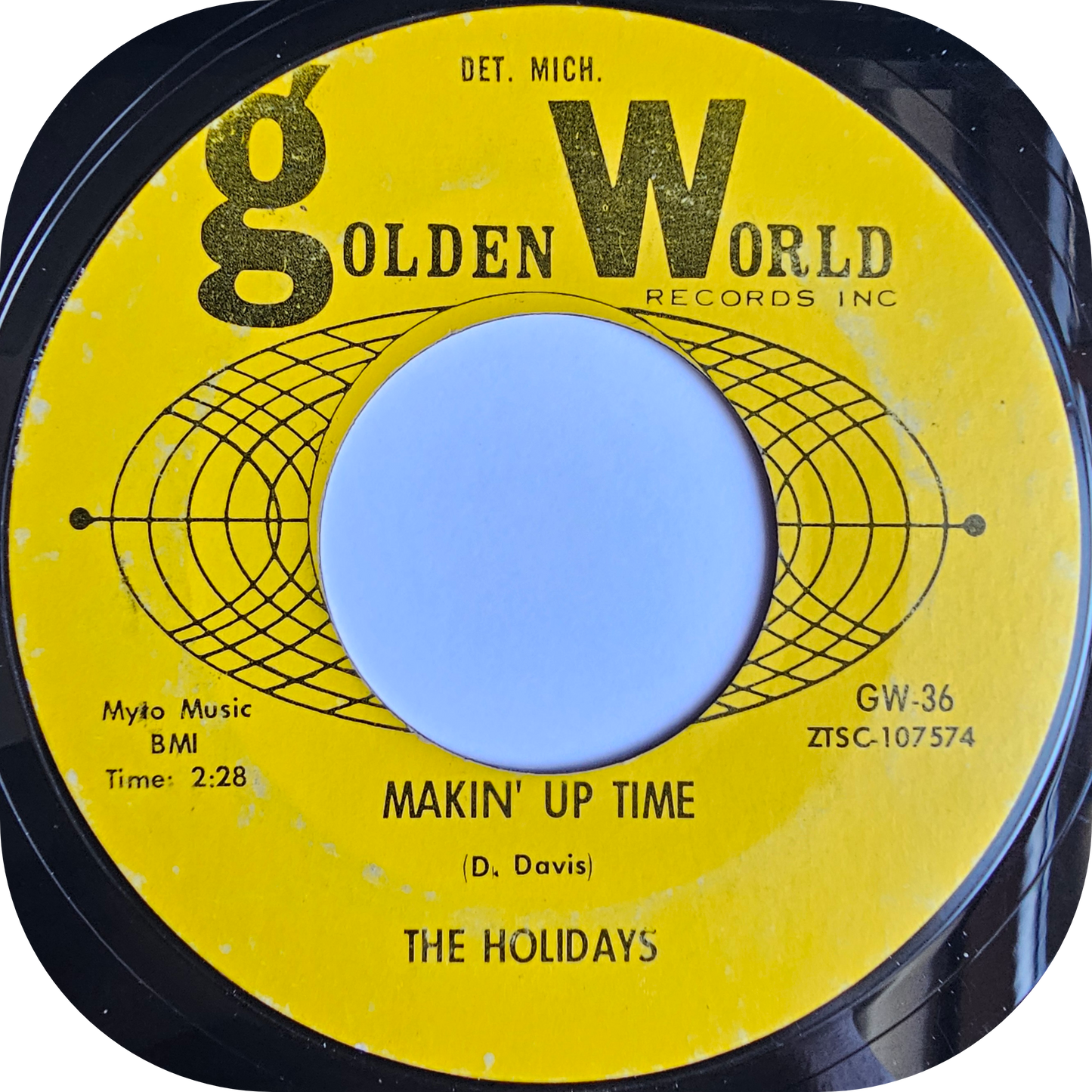 Holidays, The - I'll Love You Forever - Golden World