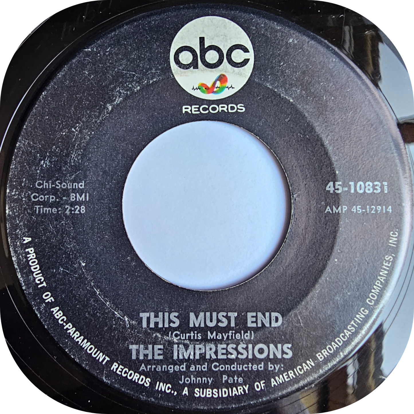 Impressions, The - Can't Satisfy - ABC
