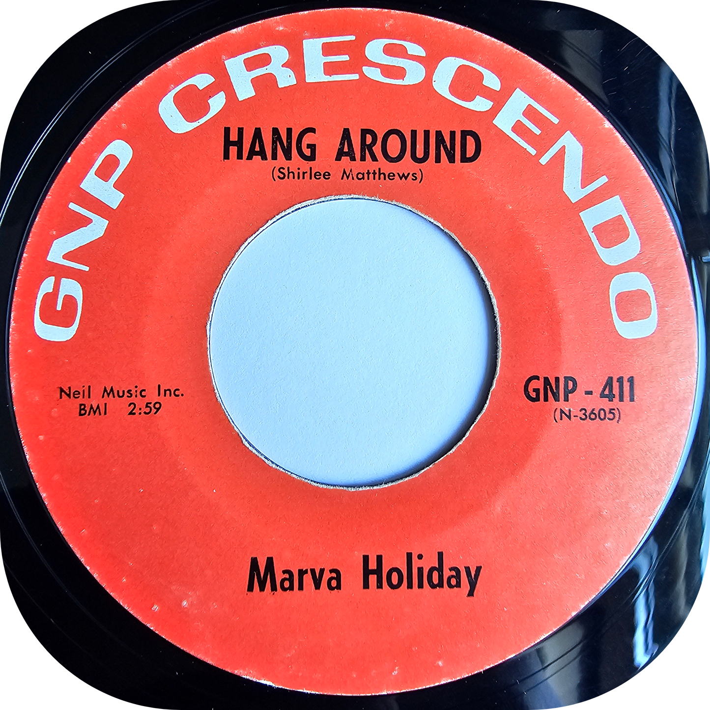 Marva Holiday - It's Written All Over My Face - GNP Crescendo