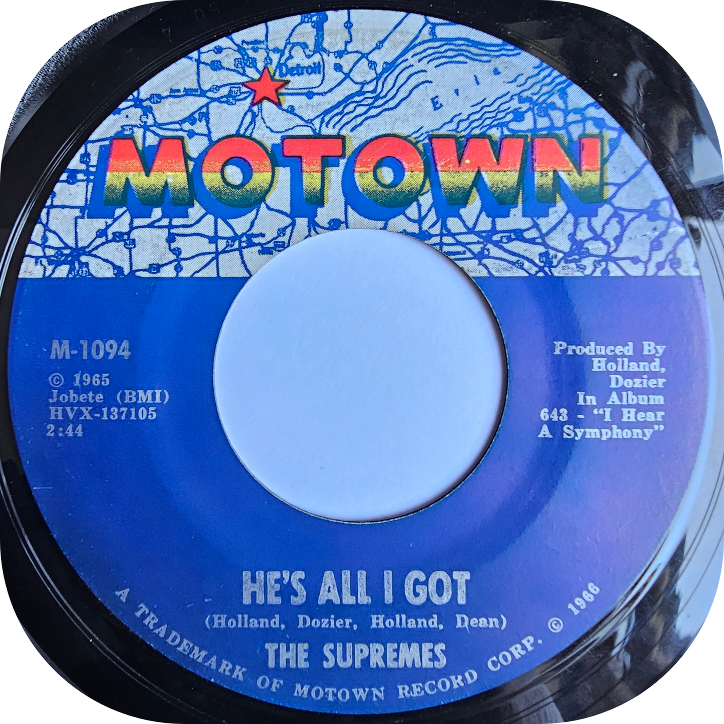 Supremes, The - Love Is Like An Itching In My Heart - Motown
