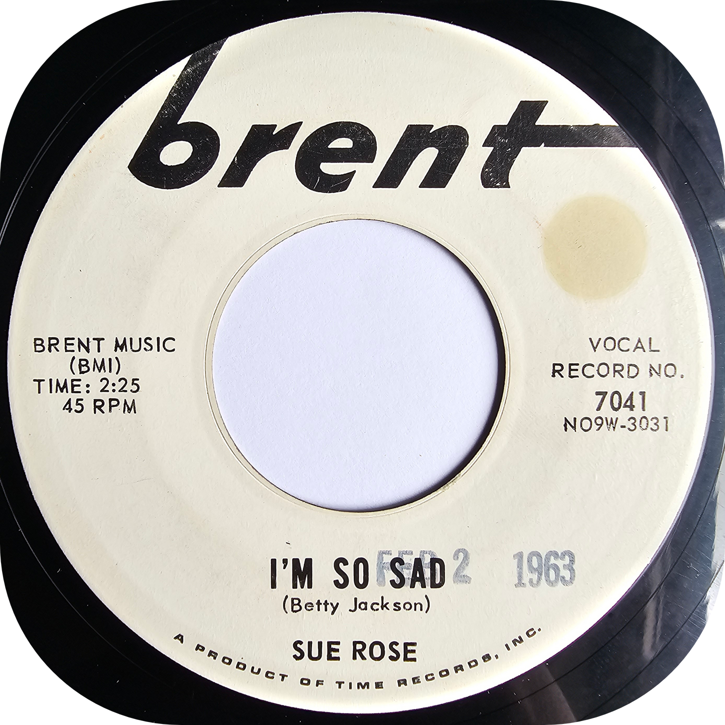 Sue Rose - Luckiest Day Of My Life - Brent DEMO