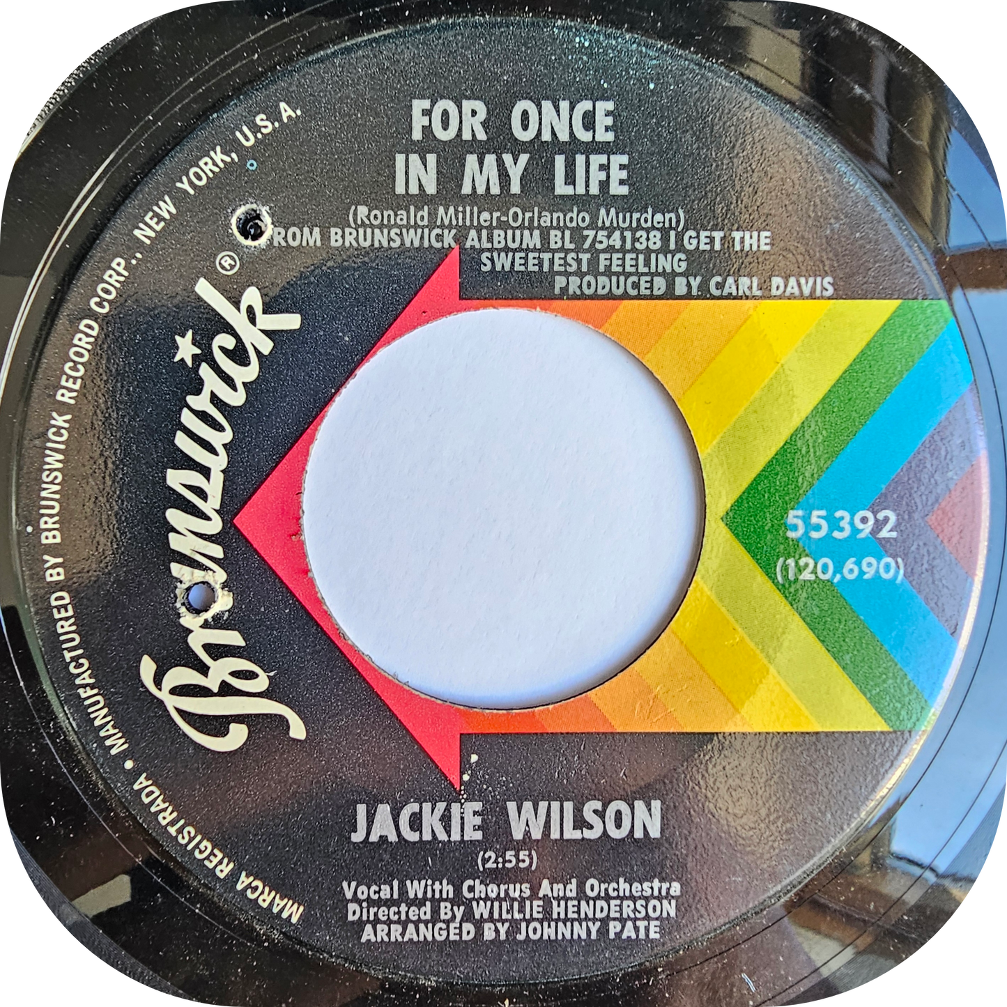 Jackie Wilson - You Brought About A Change In Me - Brunswick