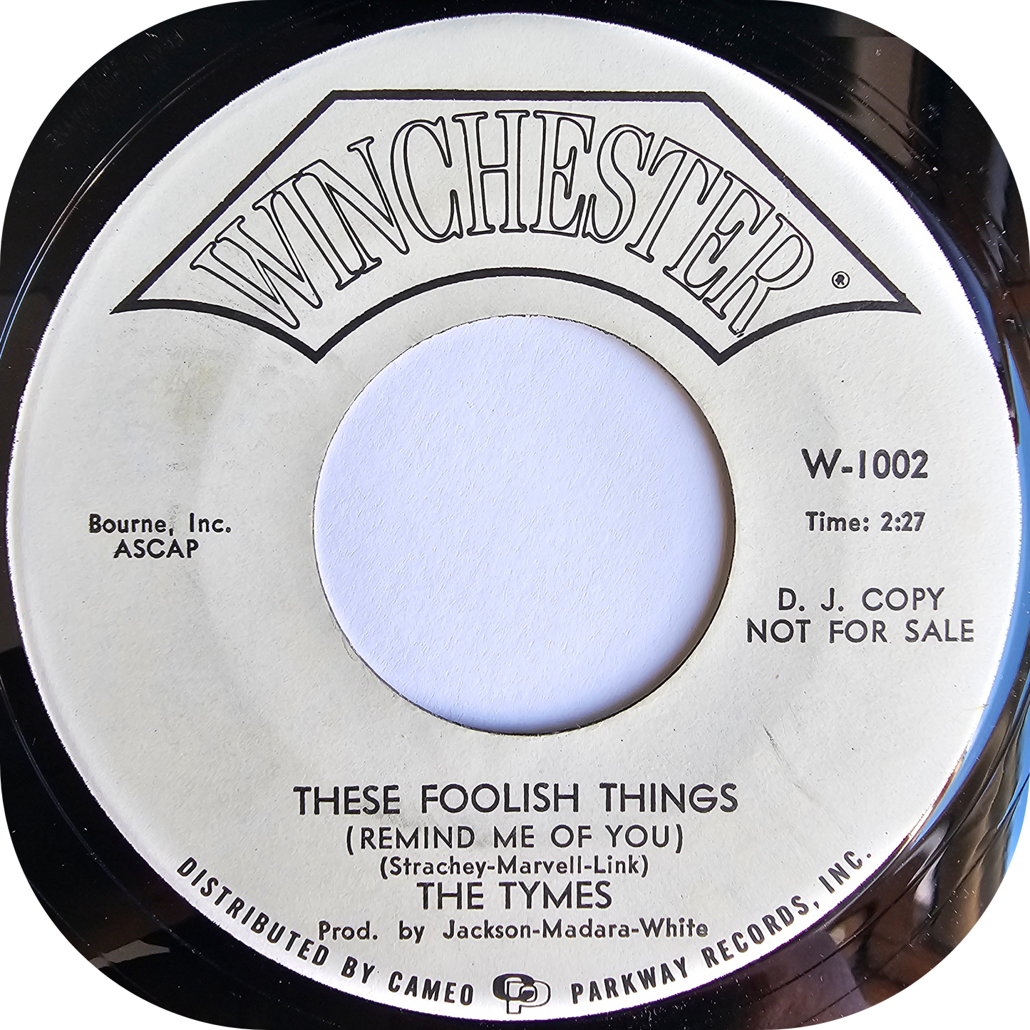 Tymes, The - This Time It's Love - Winchester DEMO