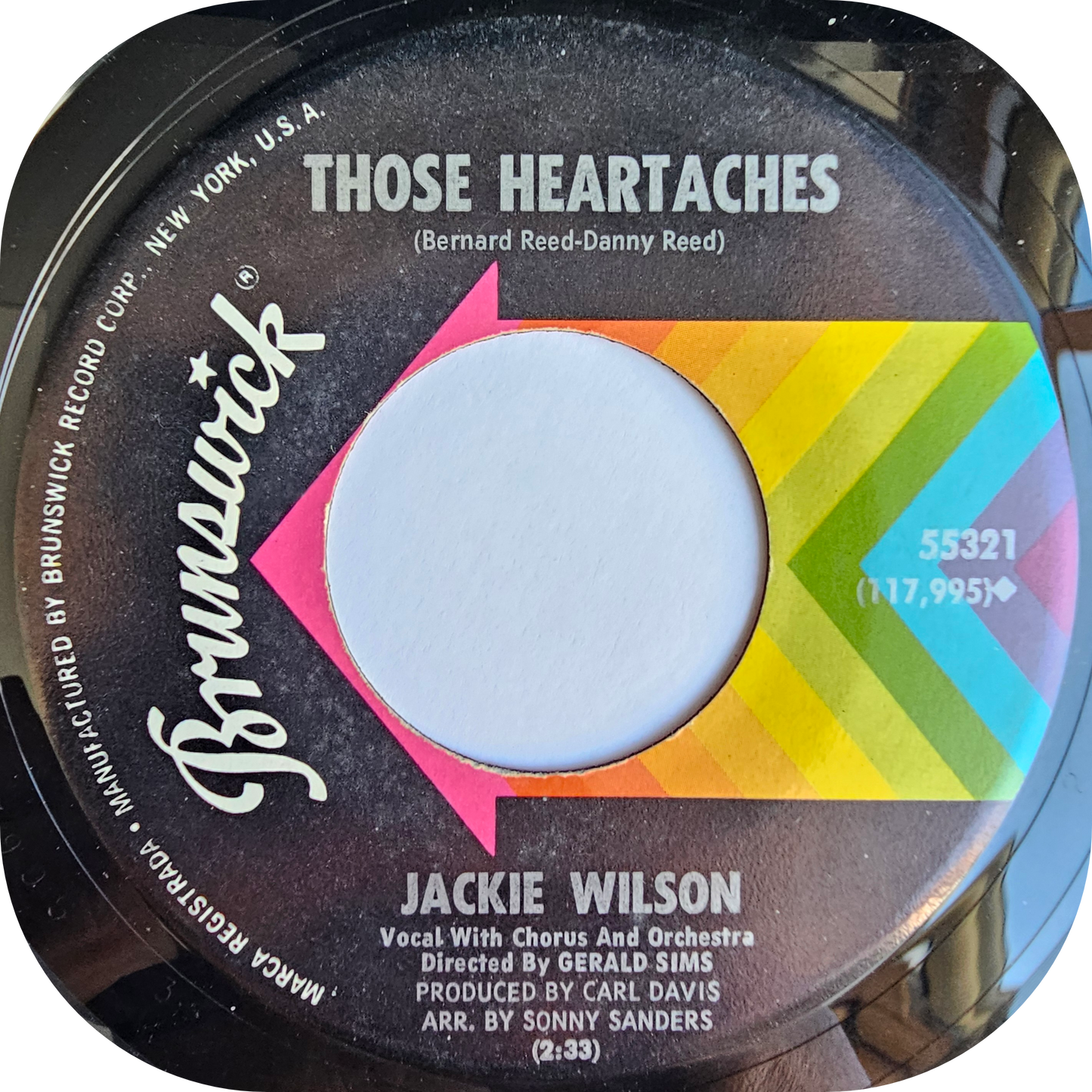 Jackie Wilson - I've Lost You - Brunswick