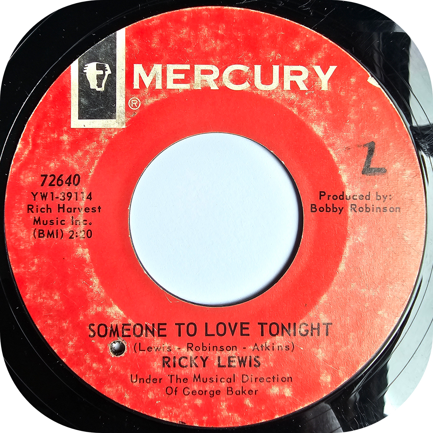 Ricky Lewis - Dance All Night - Mercury