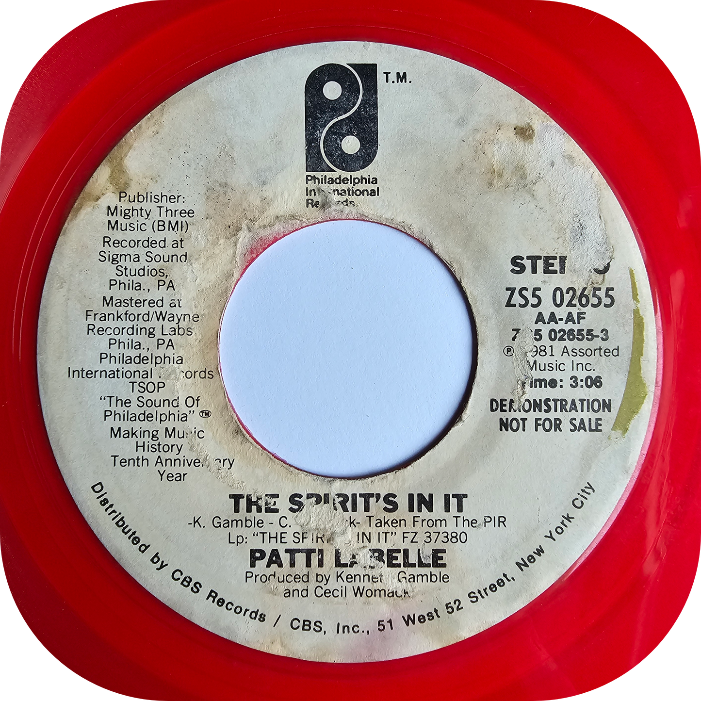 Patti LaBelle - The Spirit's In It - Philly DEMO