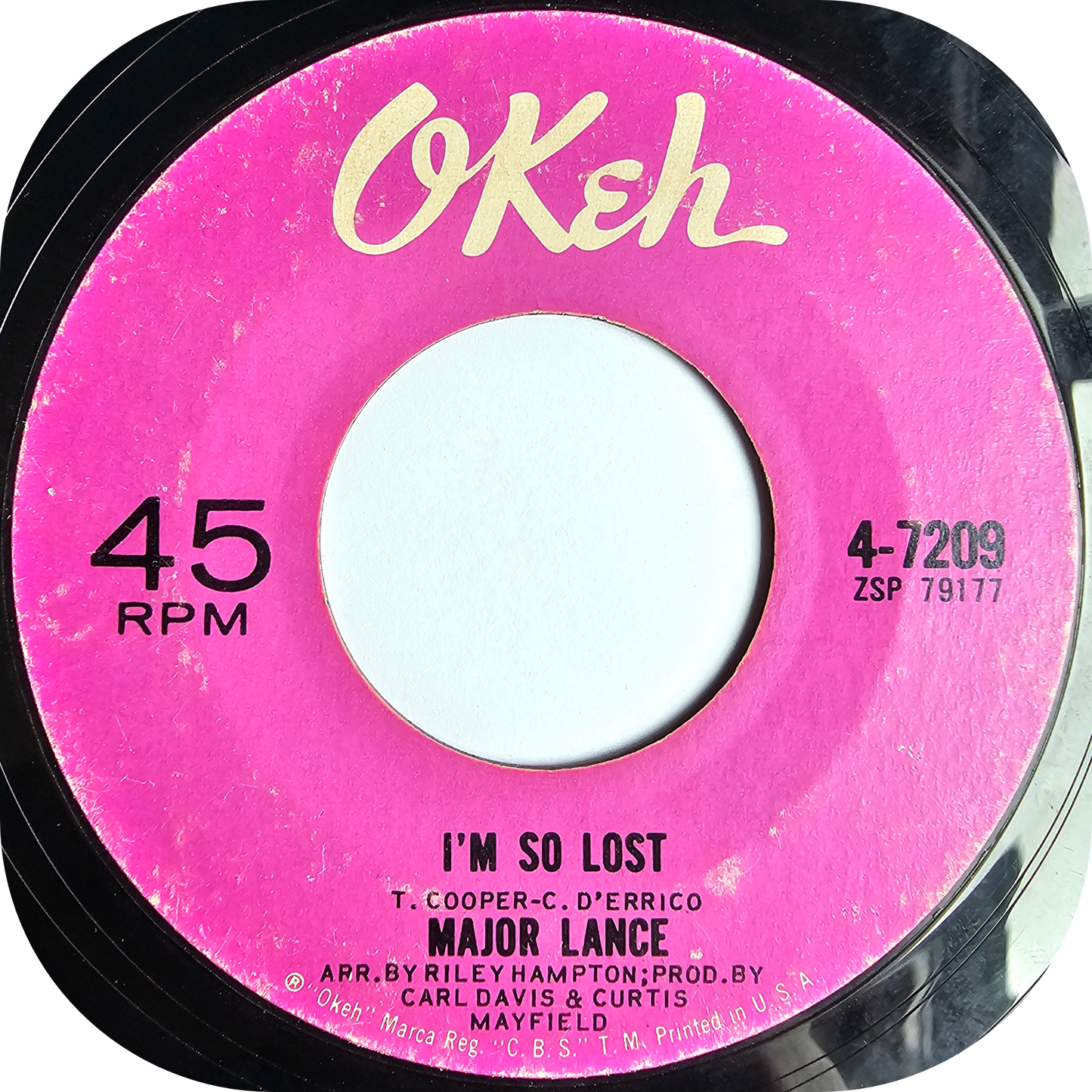 Major Lance - Sometimes I Wonder - Okeh