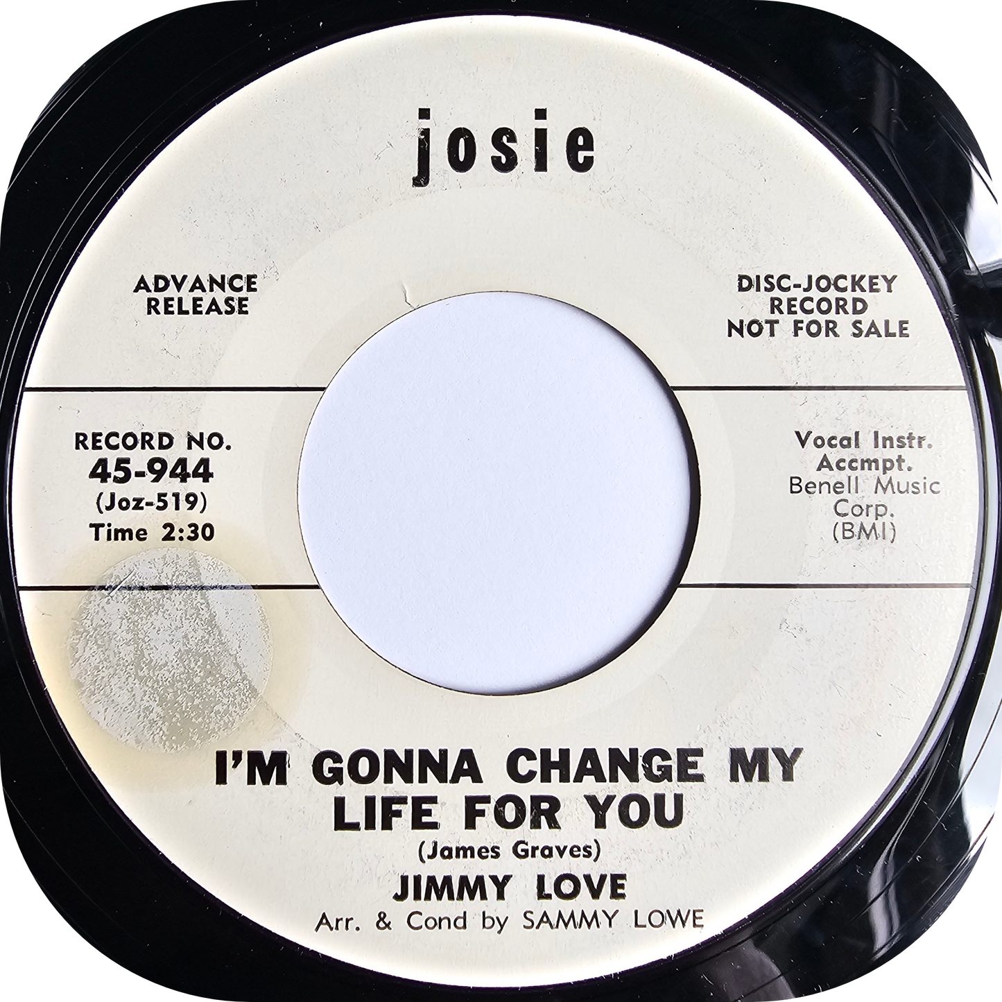 Jimmy Love - Two Sides To Every Story - Josie DEMO