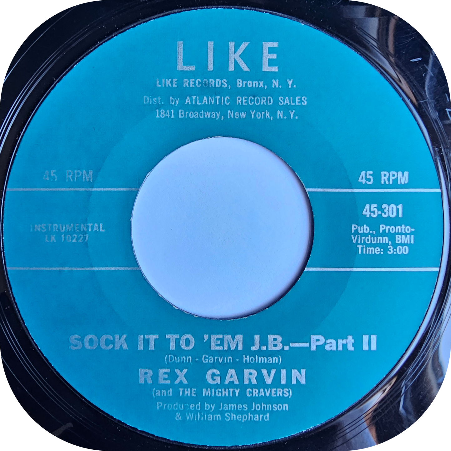 Rex Garvin - Sock It To Em JB - Like