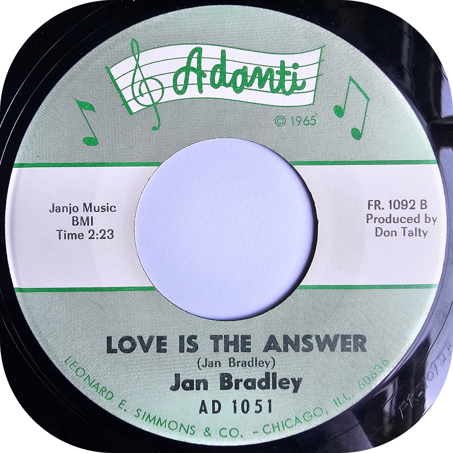Jan Bradley - Back In Circulation - Adanti