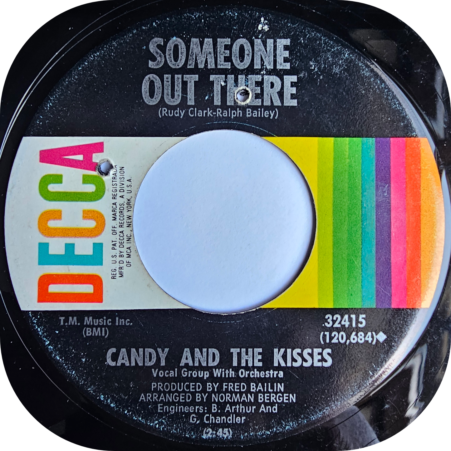 Candy & The Kisses - Chains Of Love - Decca