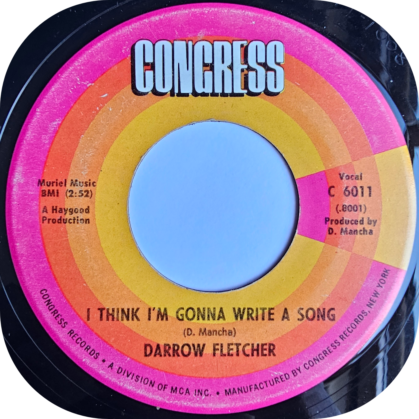 Darrow Fletcher - Sitting There That Night - Congress