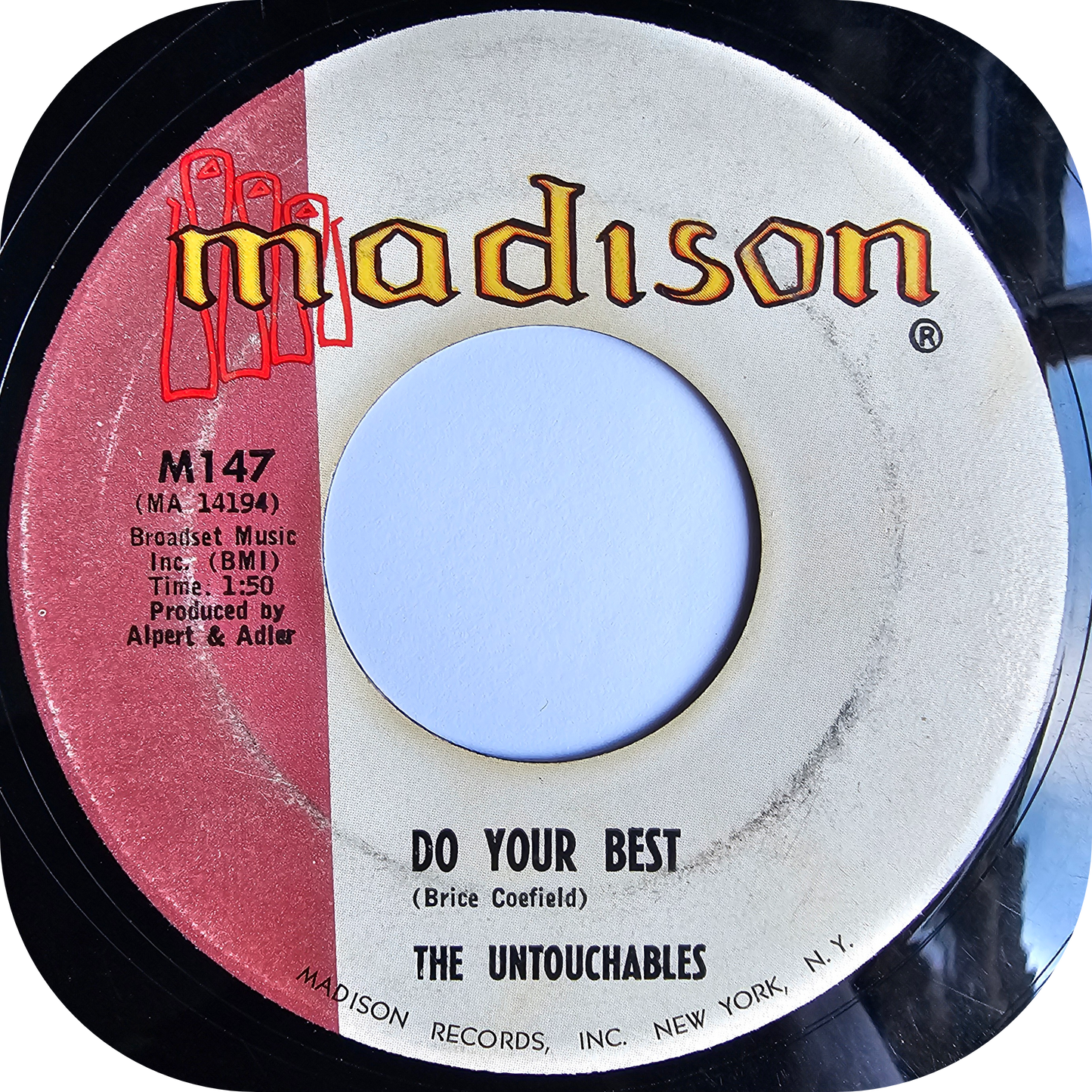Untouchables, The - Raisin' Sugar Cane - Madison