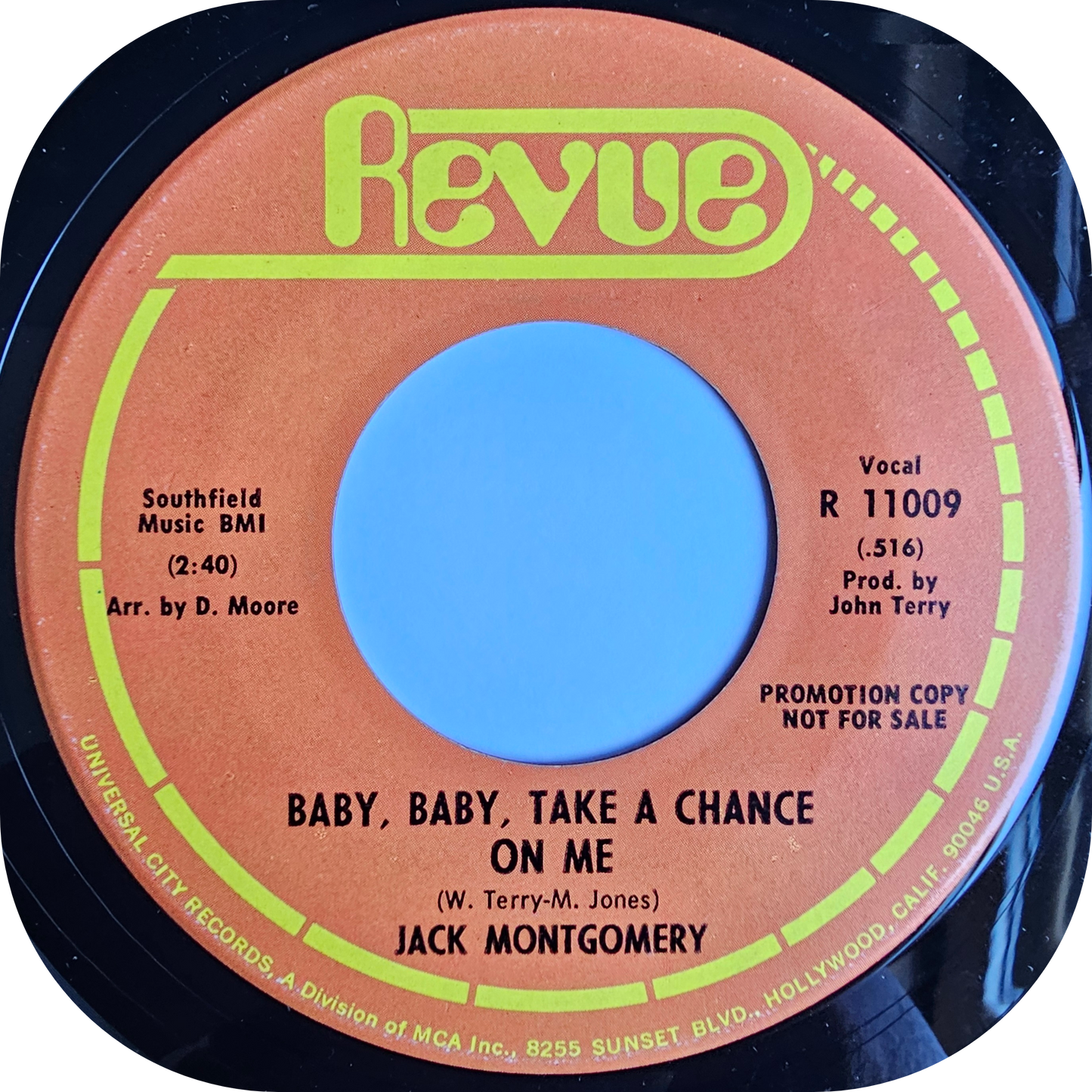Jack Montgomery - Baby, Baby, Take A Chance On Me - Revue DEMO
