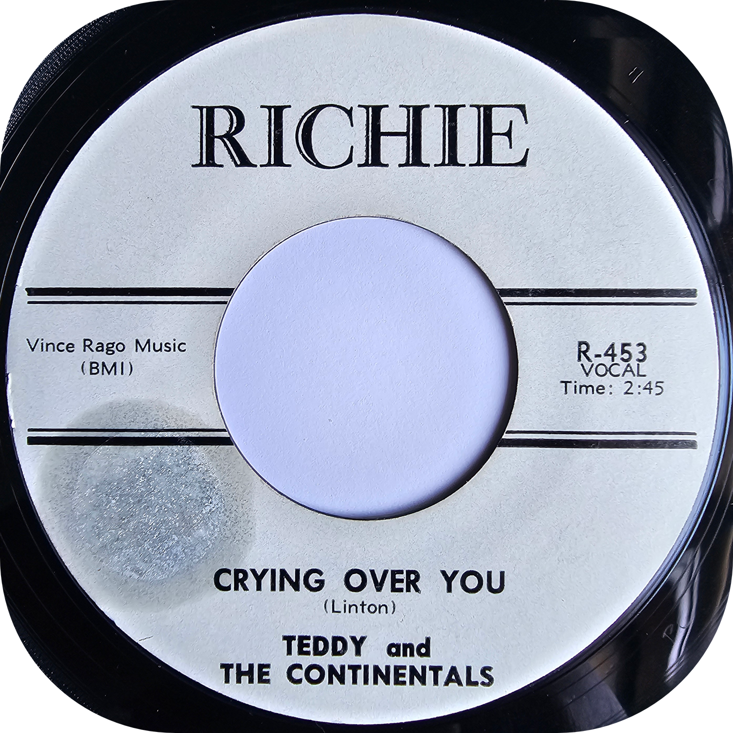 Teddy & The Continentals - Crossfire With Me Baby - Richie