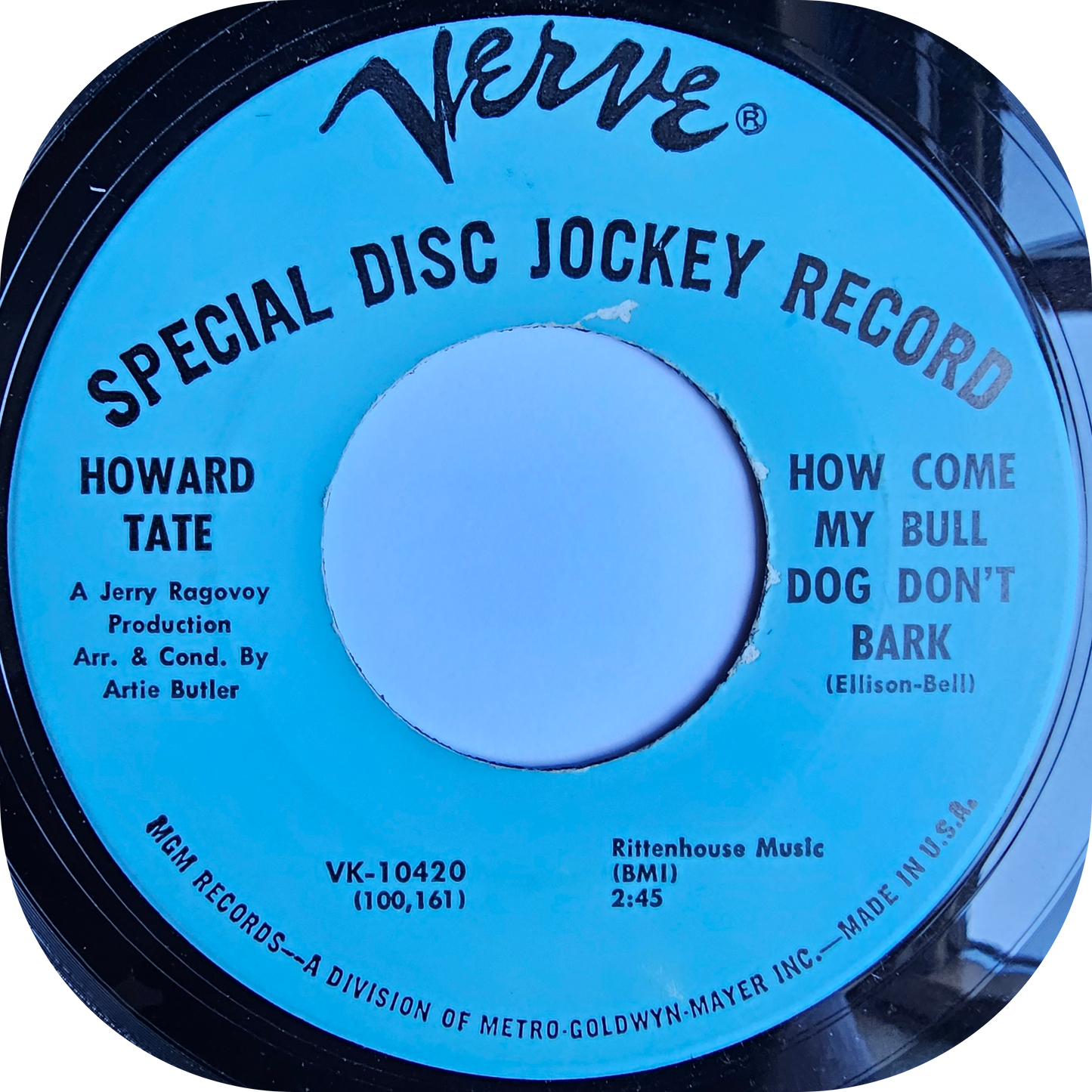 Howard Tate - Ain't Nobody Home - Verve DEMO