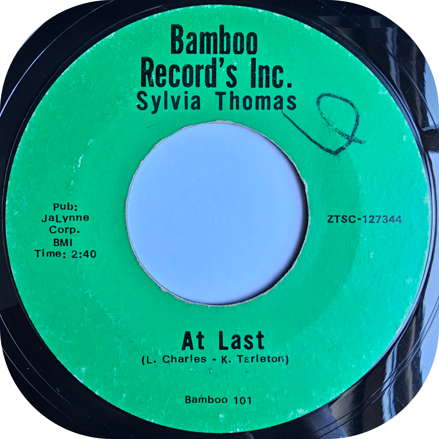 Sylvia Thomas - At Last - Bamboo