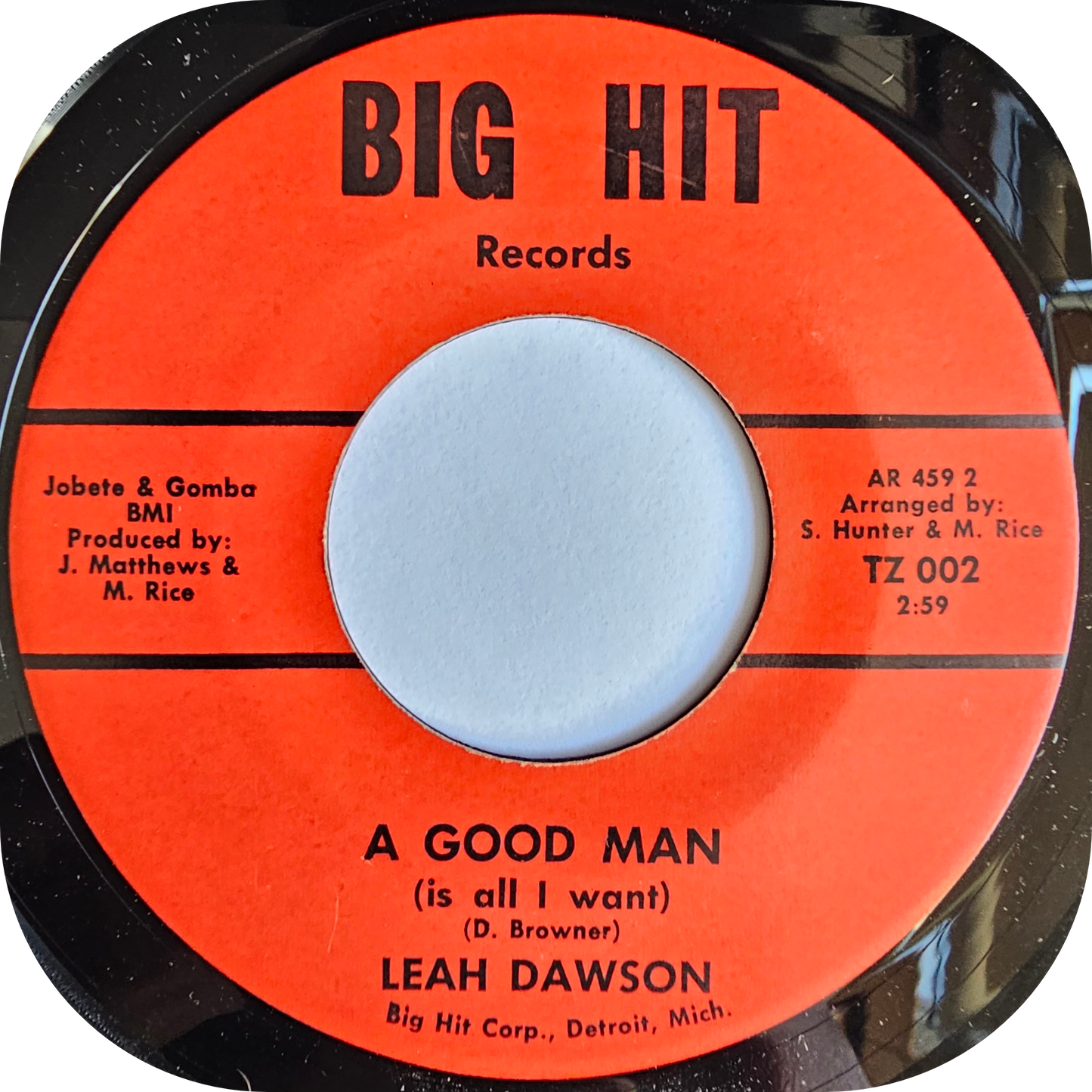 Leah Dawson - You Got To Change - Big Hit