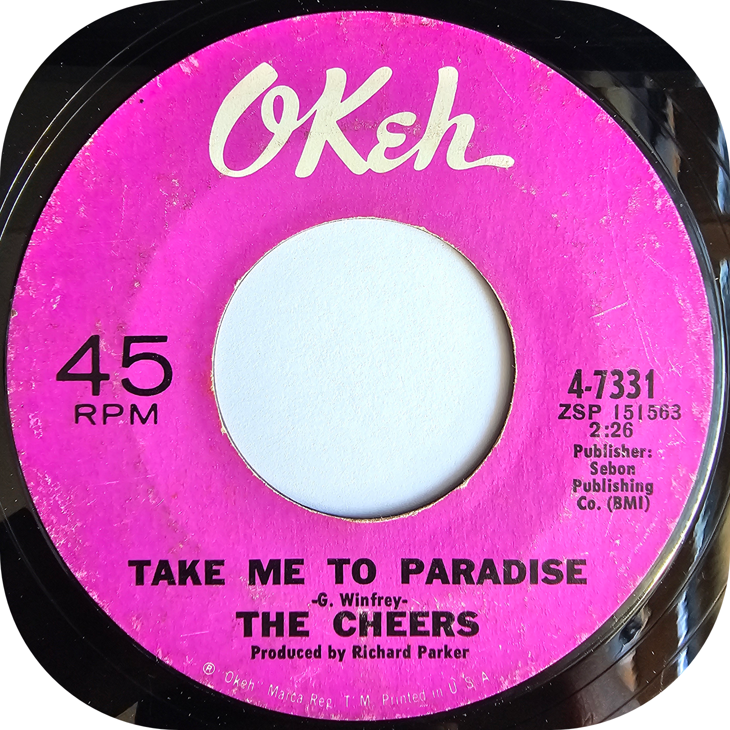 Cheers, The - I Made Up My Mind - Okeh