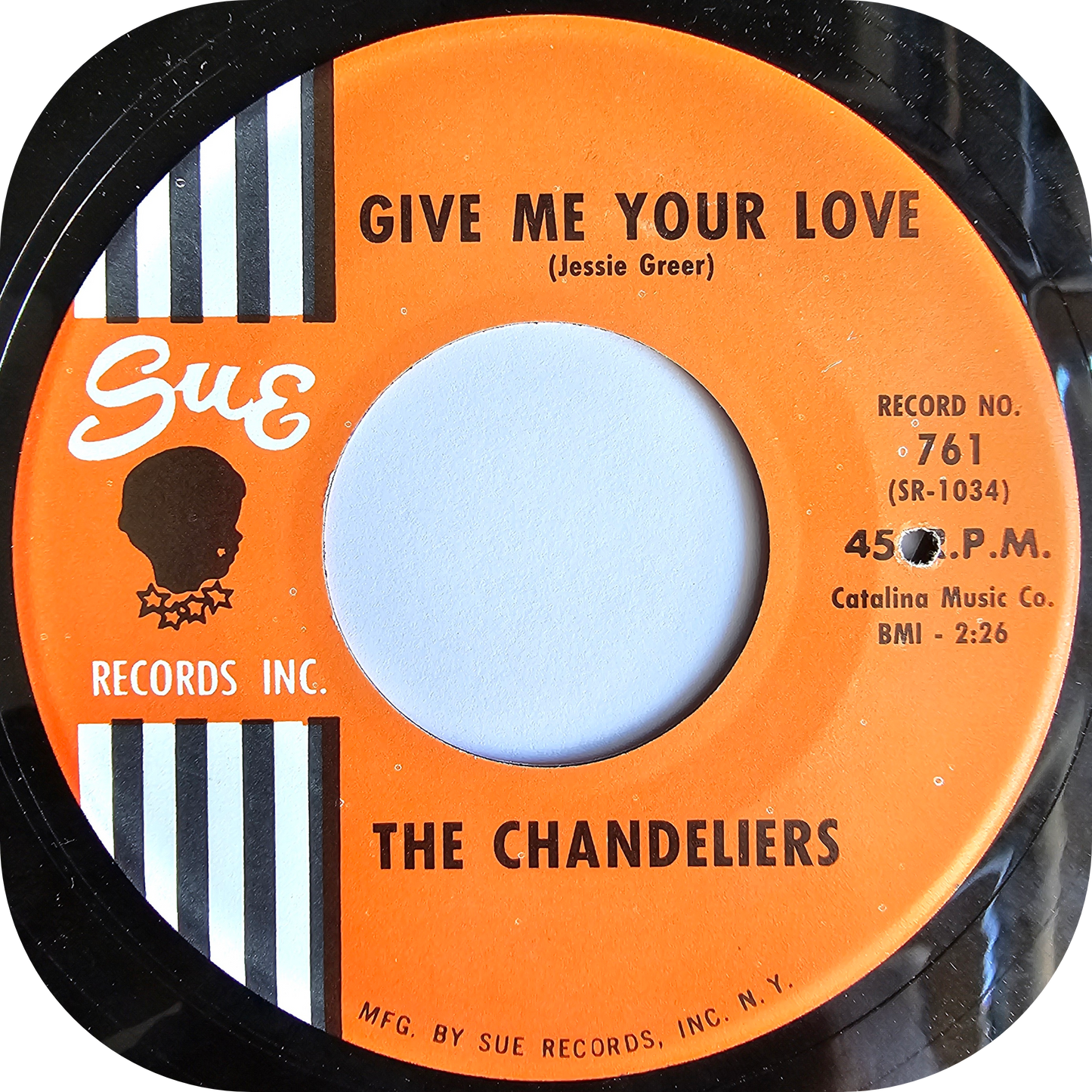 Chandeliers, The - She's A Heartbreaker - Sue