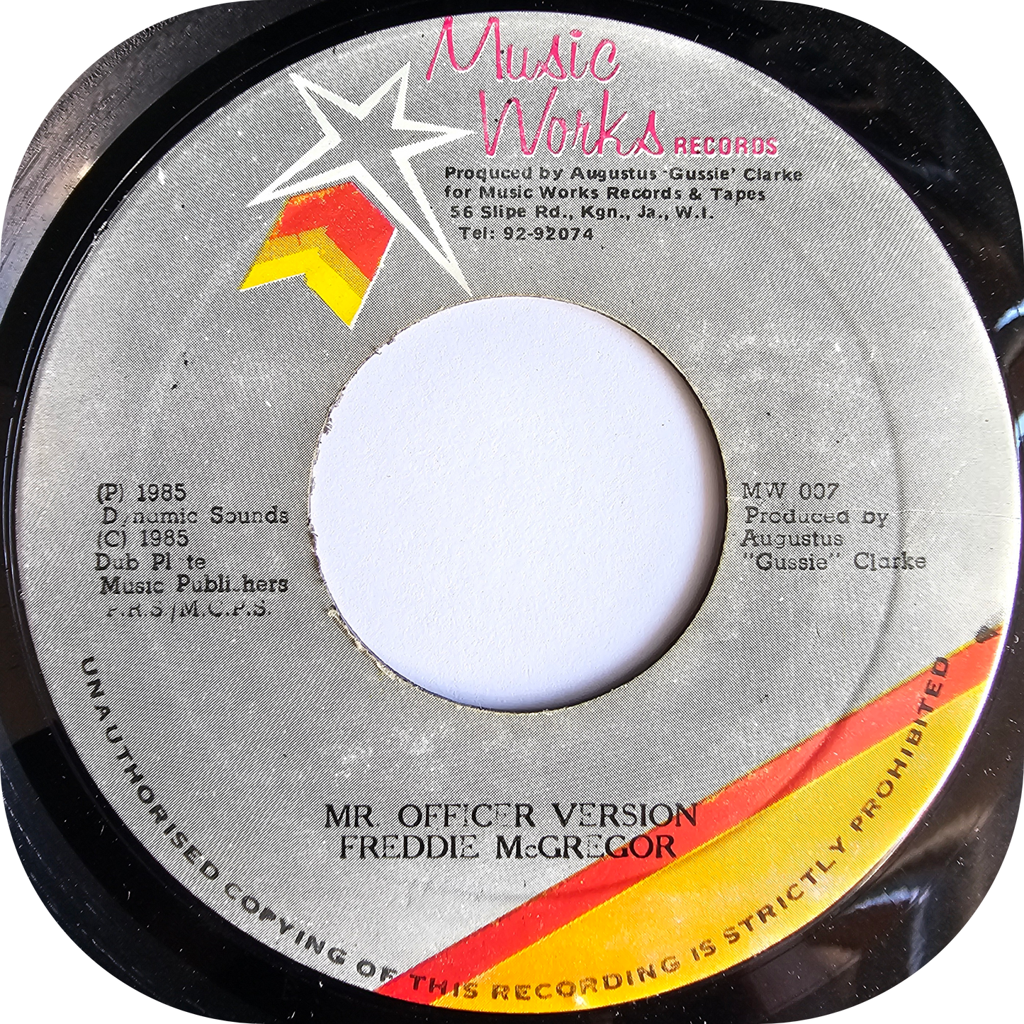Freddie McGregor - Mr Officer - Music Works