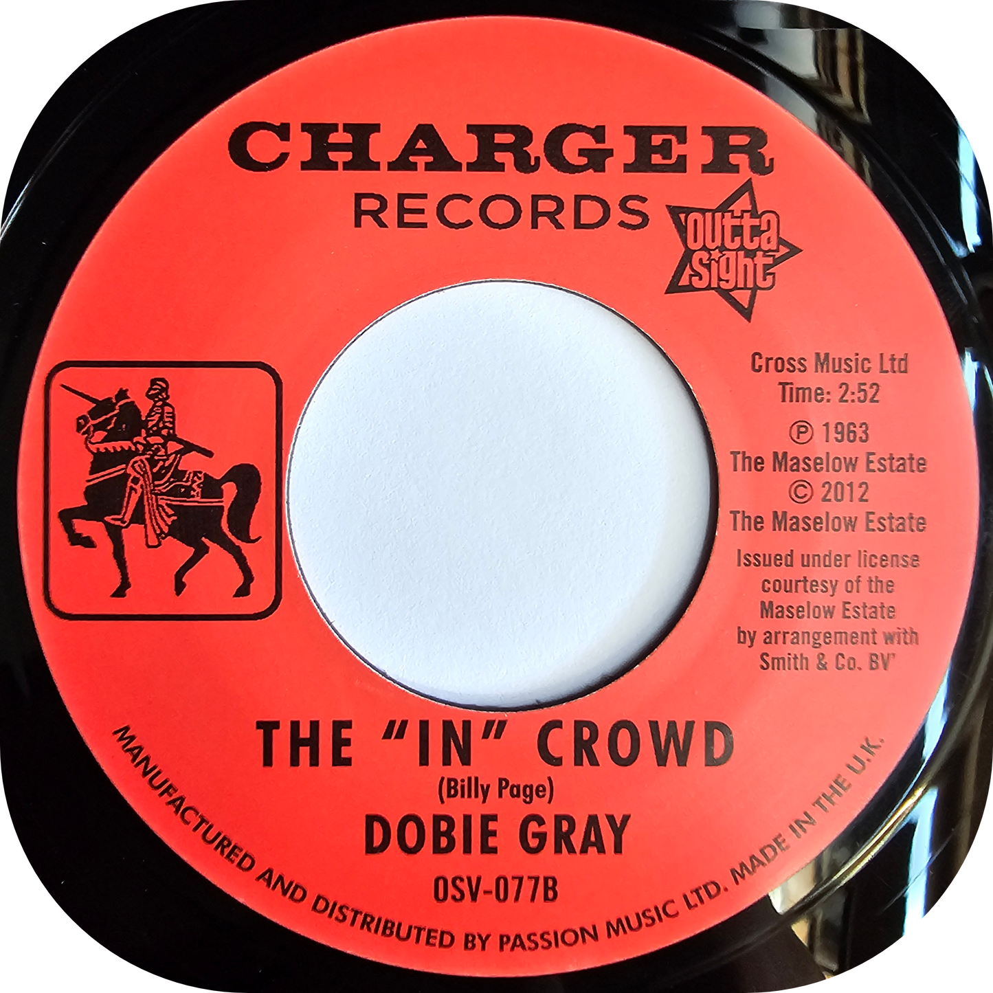 Dobie Gray - Out On The Floor - Charger