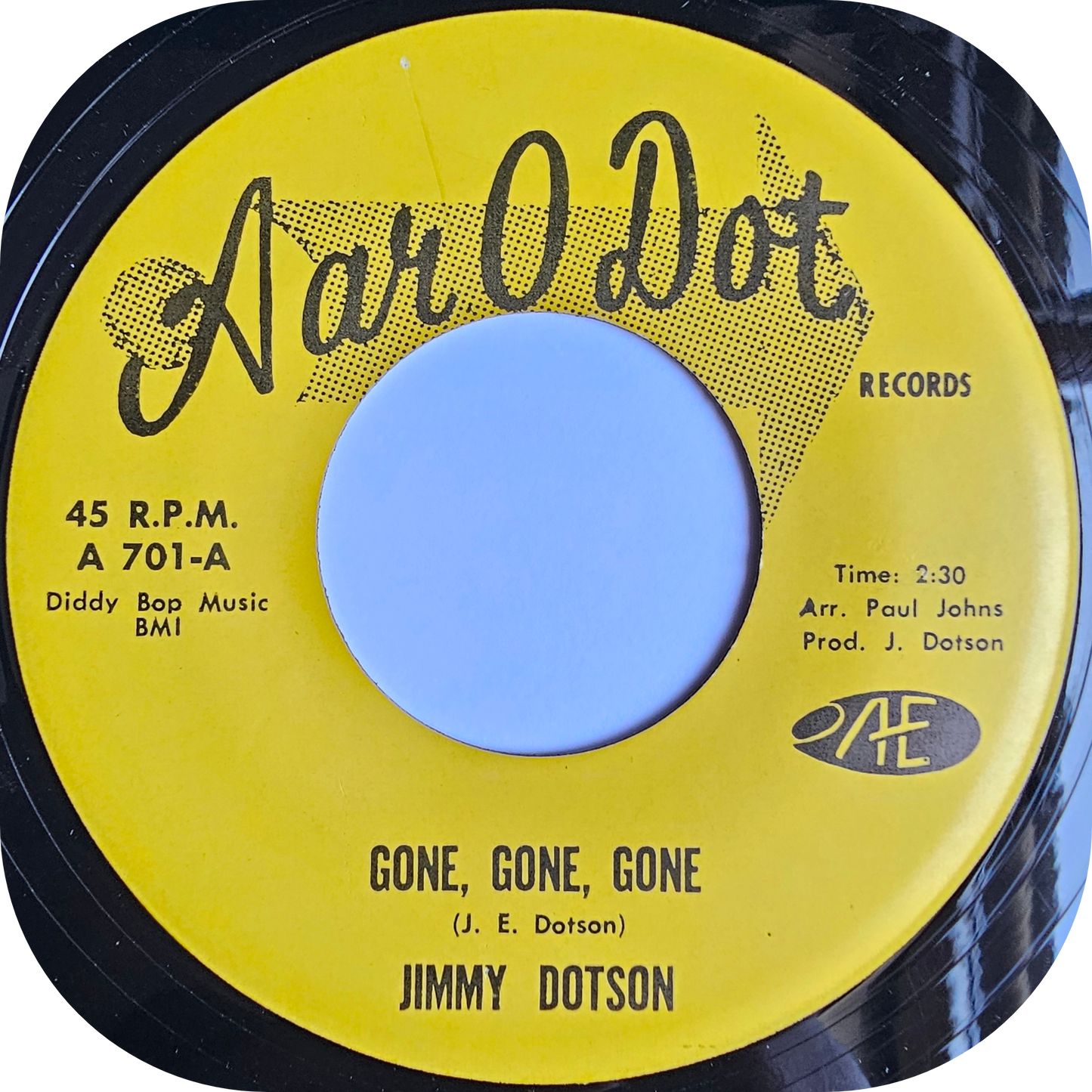 Jimmy Dotson - To Be Your Lover - Aar O Dot