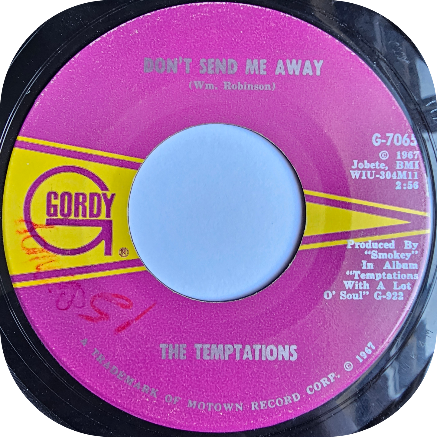 Temptations, The - It's You That I Need - Gordy