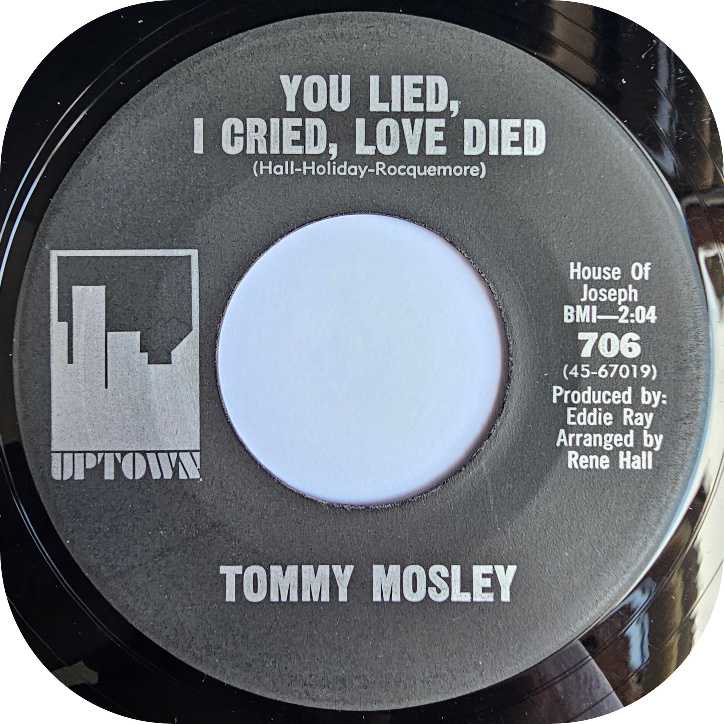 Tommy Mosley - For Her Love - Uptown