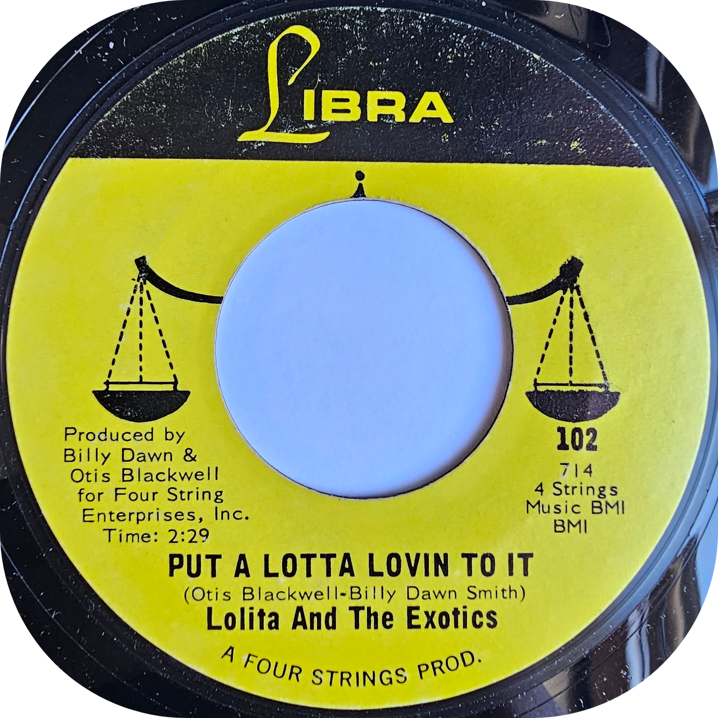 Lolita & The Exotics - Too, Too Good To Be True - Libra