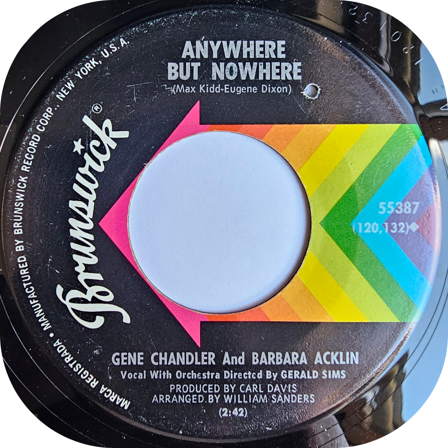 Gene Chandler - From The Teacher To The Preacher - Brunswick