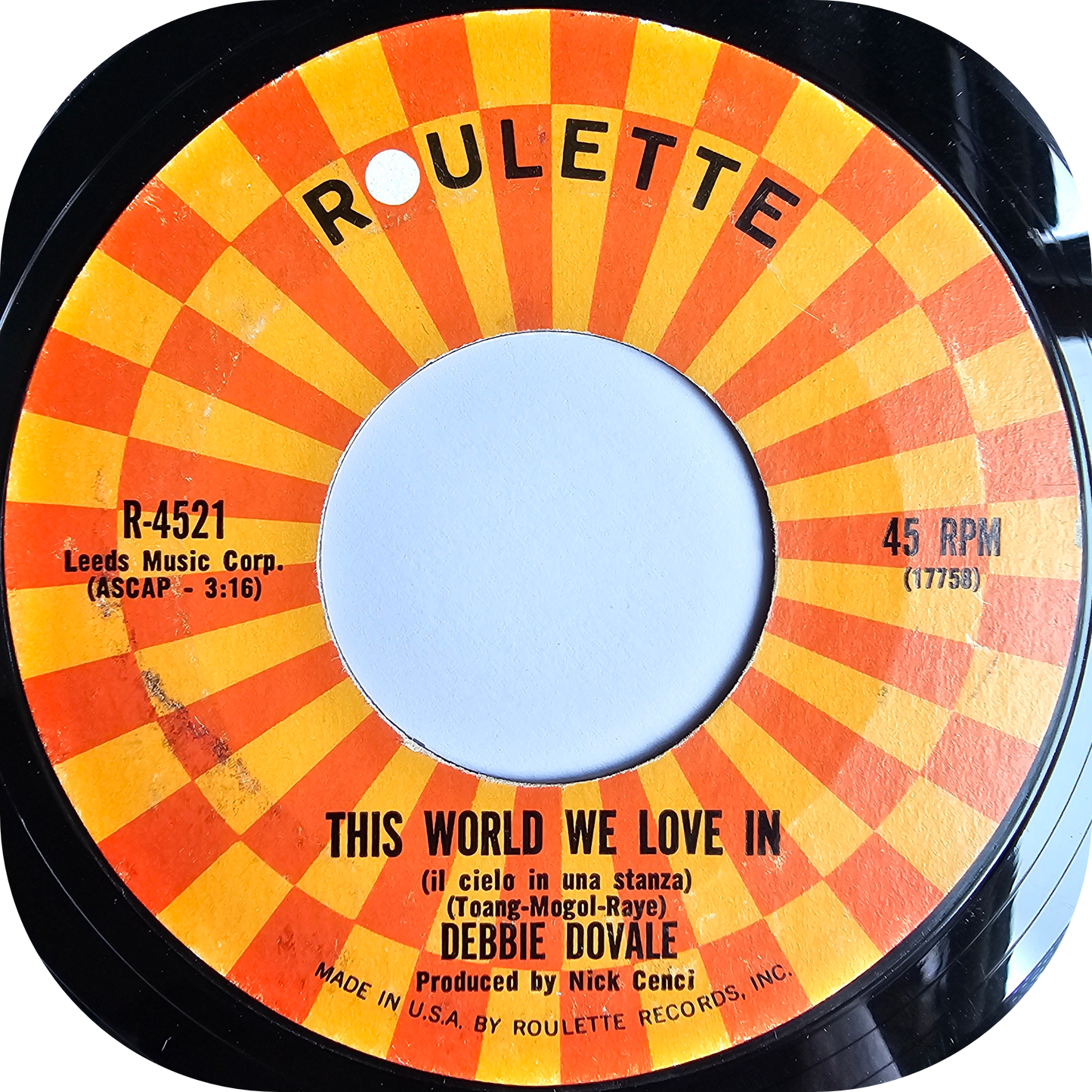 Debbie Dovedale - Hey Lover - Roulette