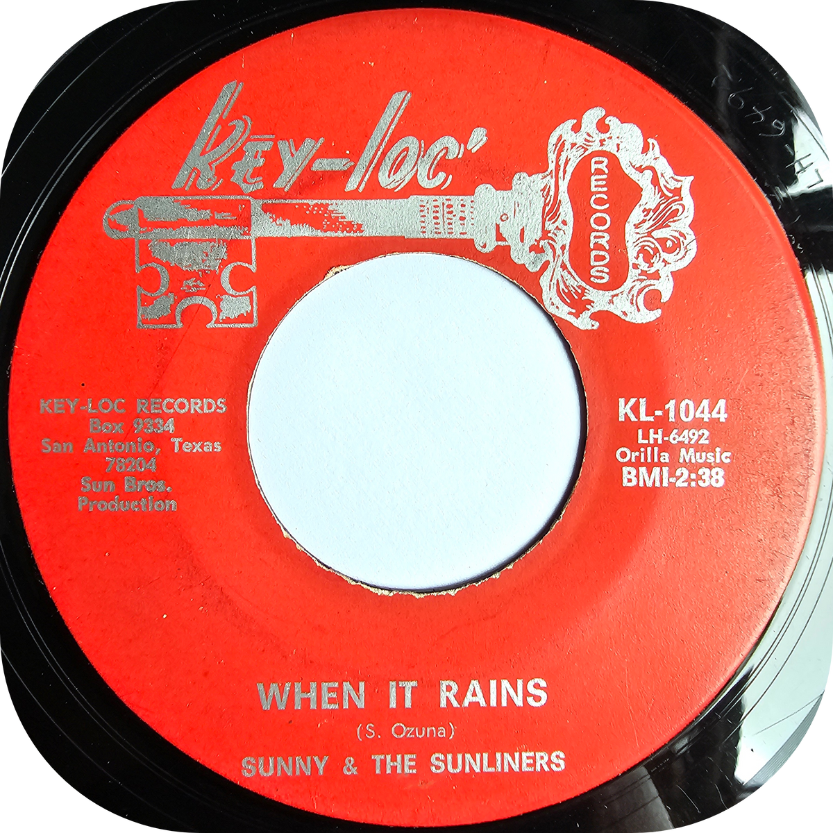 Sunny & The Sunliners - I'm No Stranger - Key Loc